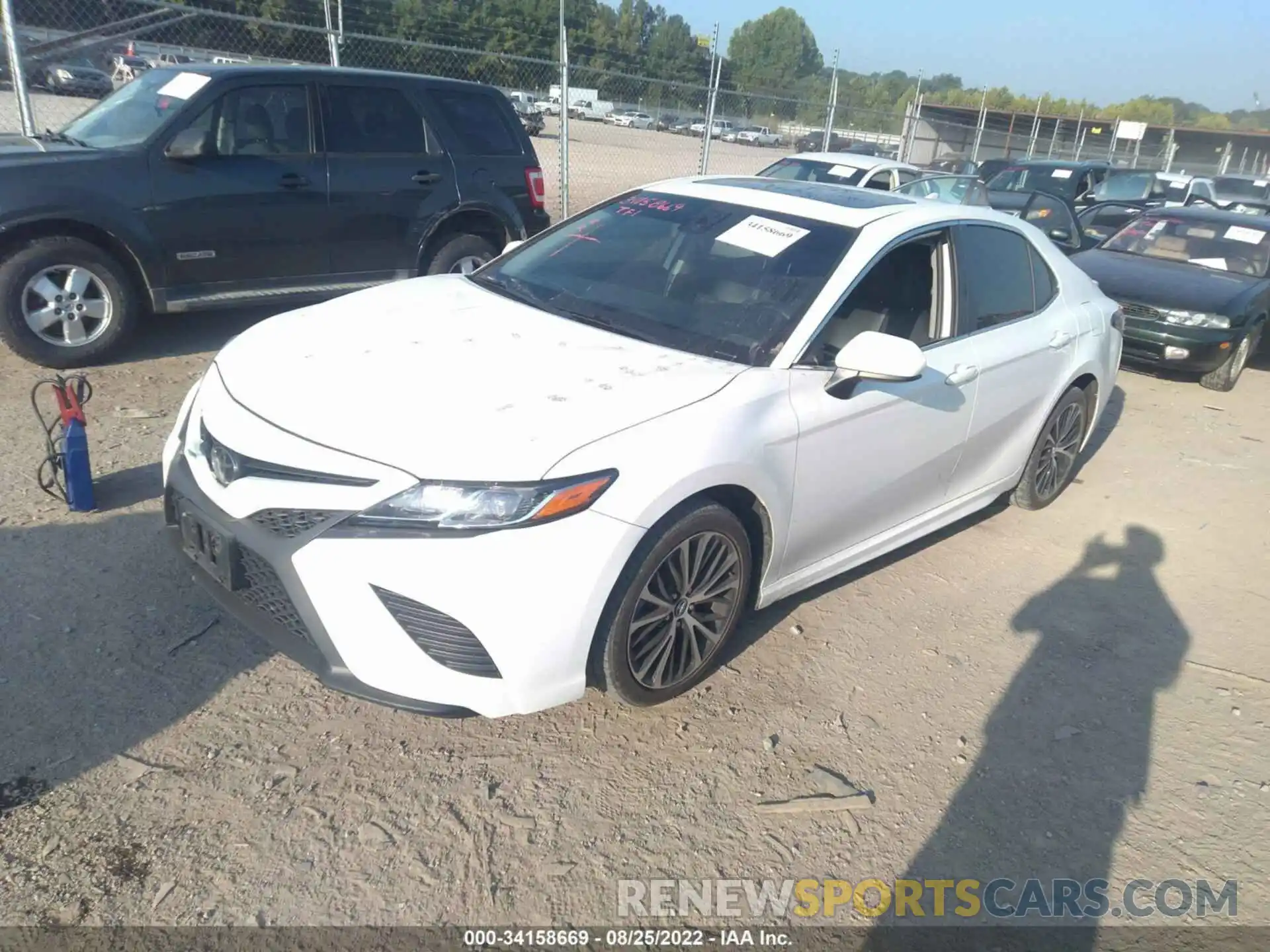 2 Photograph of a damaged car 4T1B11HKXKU178250 TOYOTA CAMRY 2019