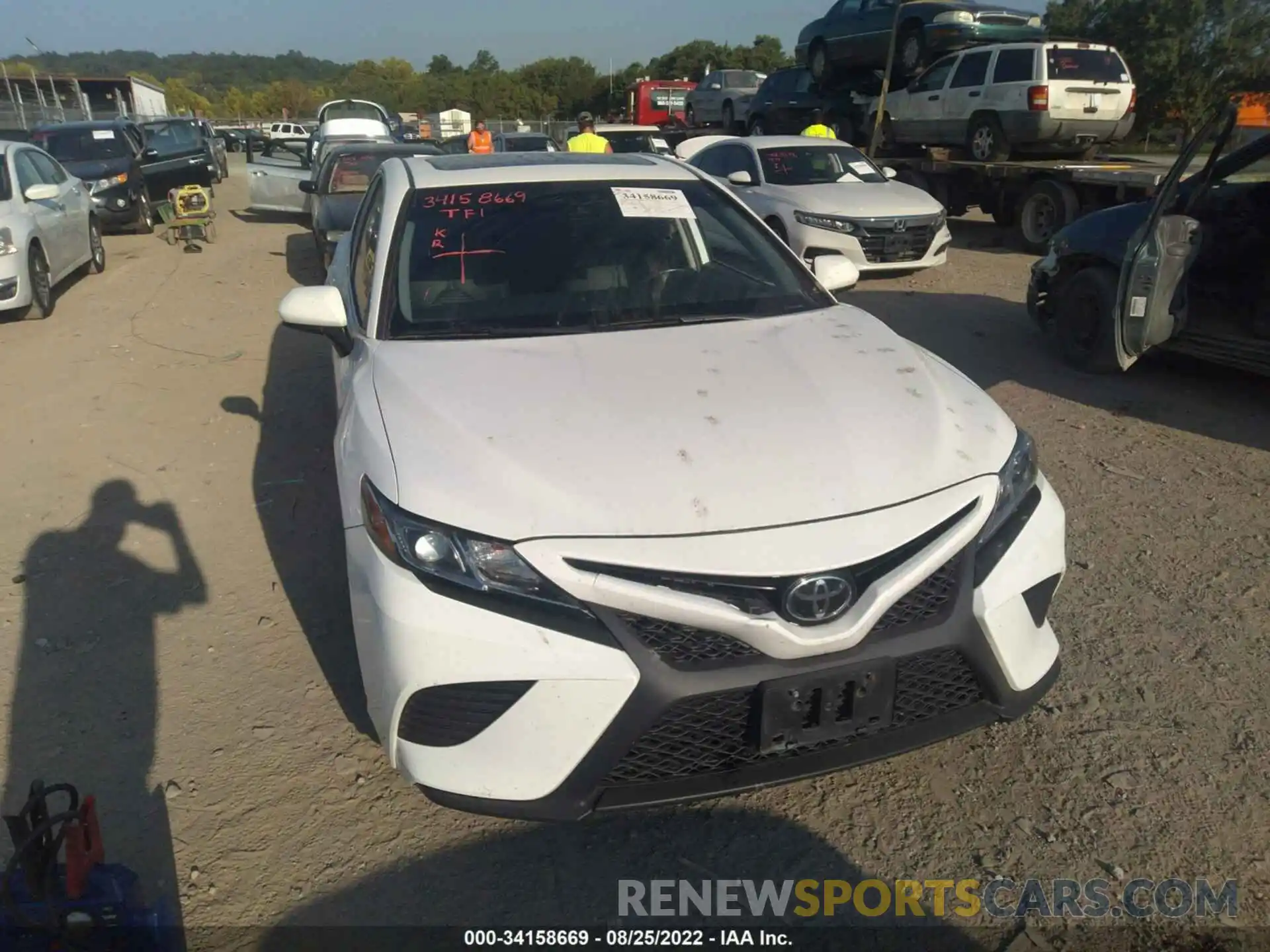 6 Photograph of a damaged car 4T1B11HKXKU178250 TOYOTA CAMRY 2019