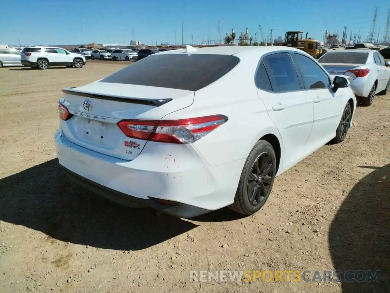 4 Photograph of a damaged car 4T1B11HKXKU179348 TOYOTA CAMRY 2019