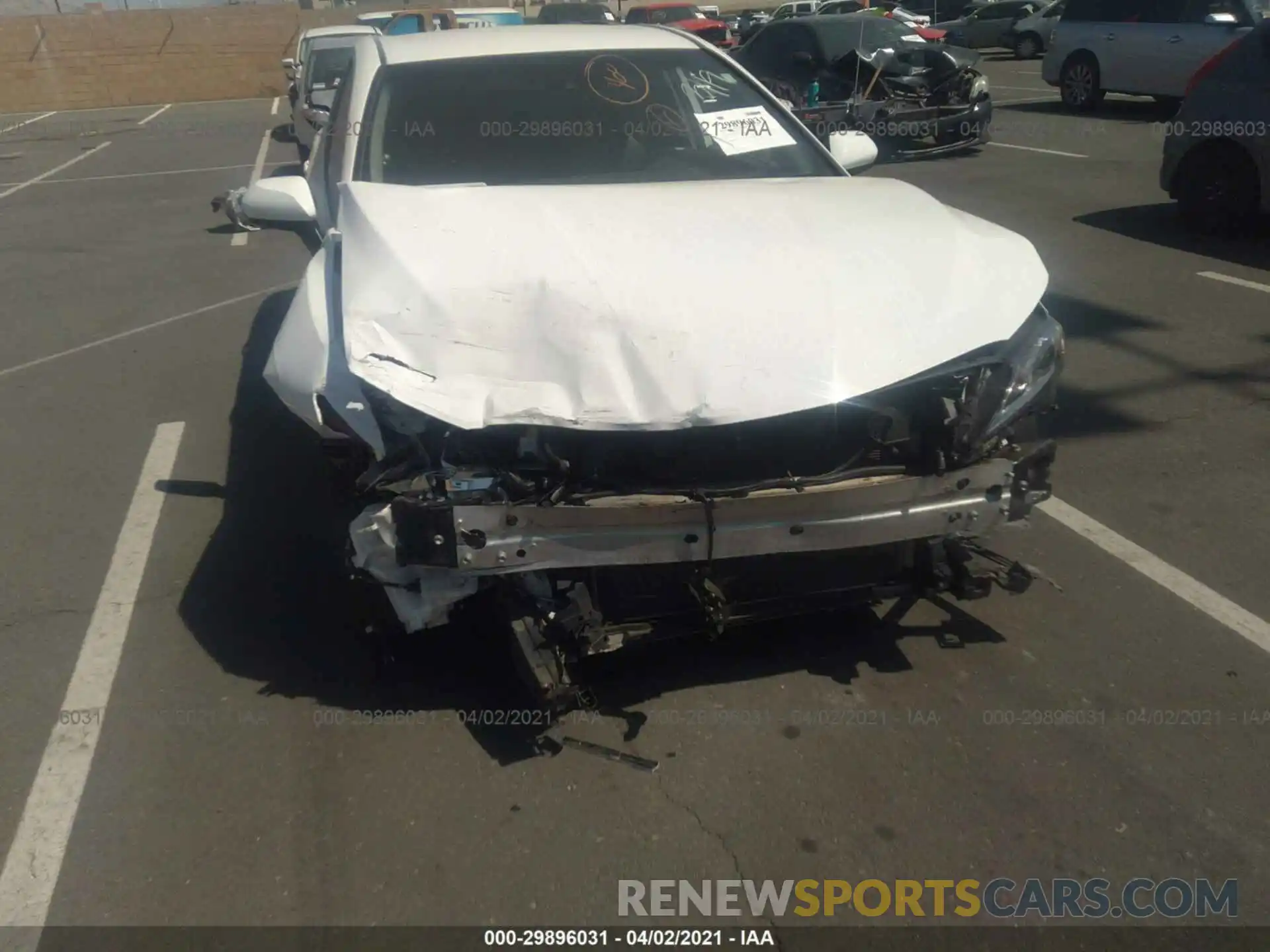 6 Photograph of a damaged car 4T1B11HKXKU180659 TOYOTA CAMRY 2019