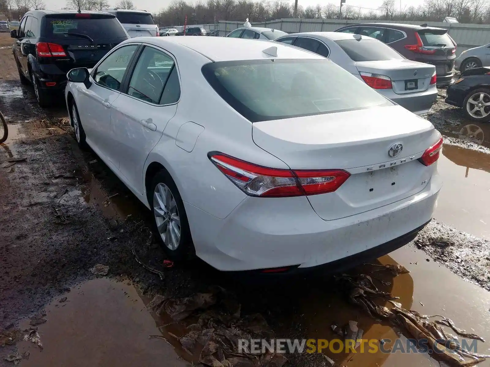 3 Photograph of a damaged car 4T1B11HKXKU181732 TOYOTA CAMRY 2019