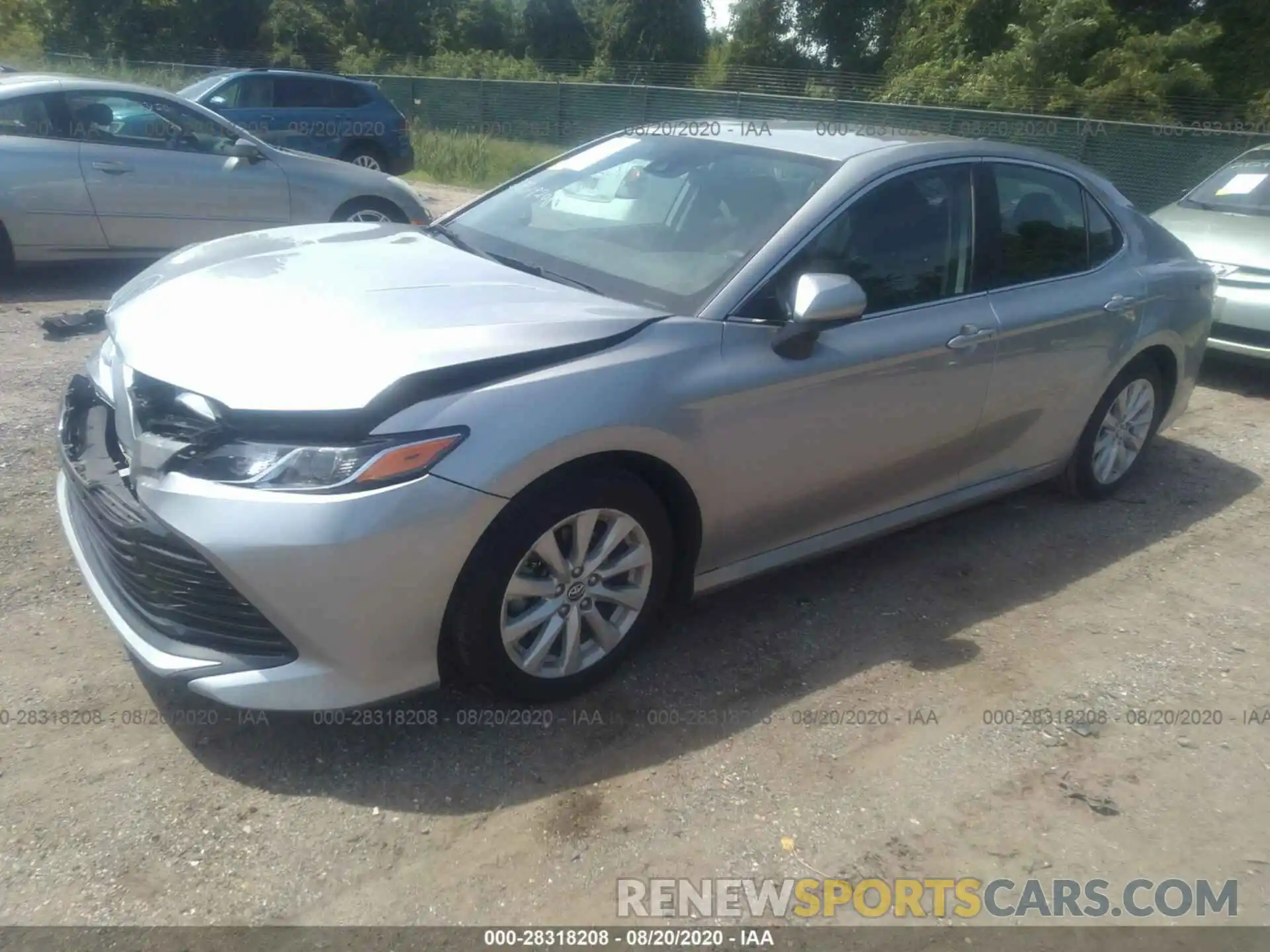 2 Photograph of a damaged car 4T1B11HKXKU182427 TOYOTA CAMRY 2019