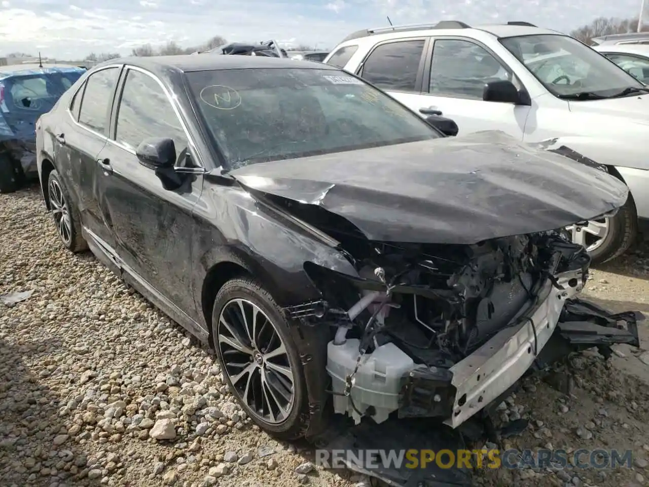 1 Photograph of a damaged car 4T1B11HKXKU186056 TOYOTA CAMRY 2019