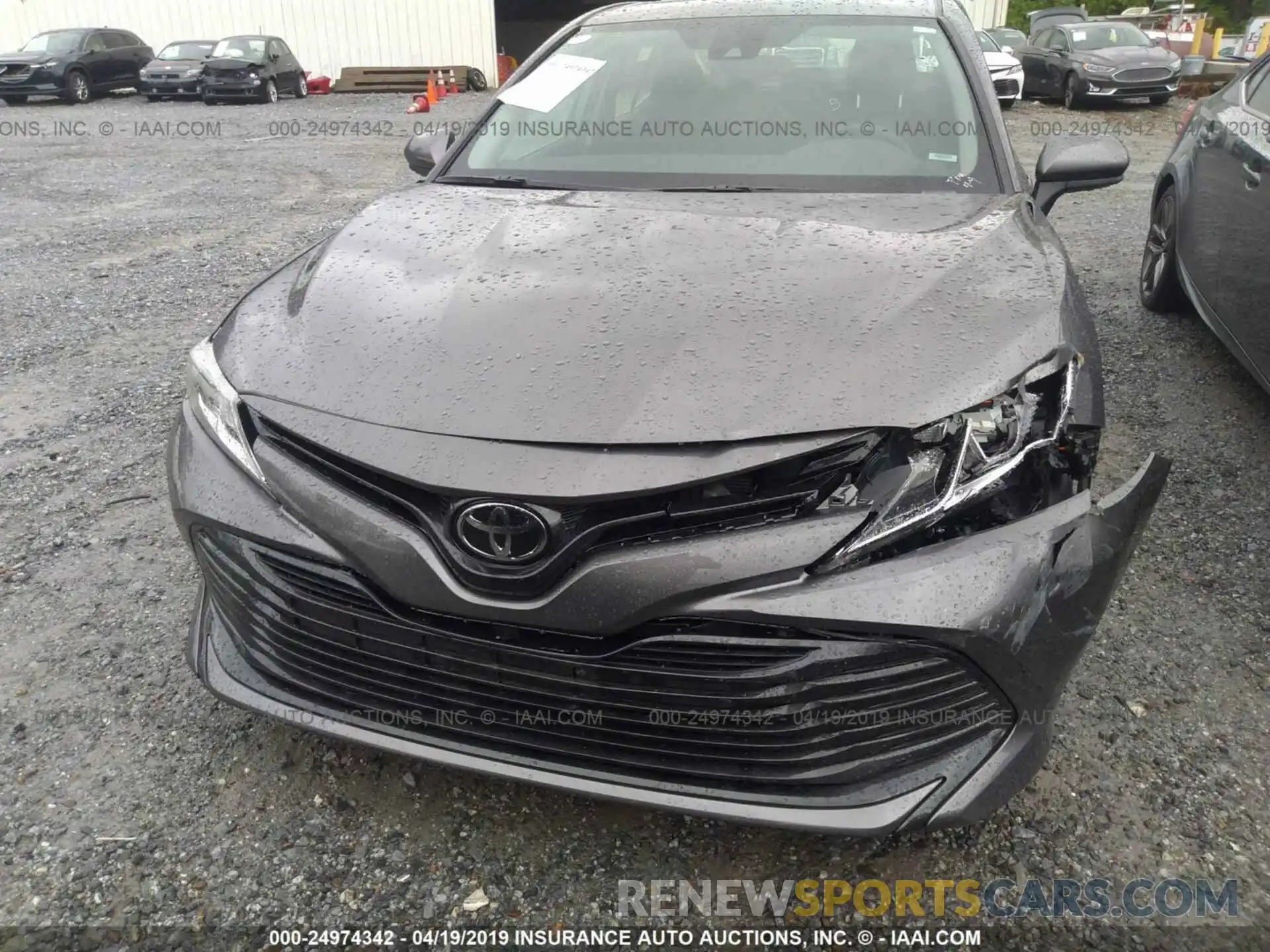 6 Photograph of a damaged car 4T1B11HKXKU187675 TOYOTA CAMRY 2019