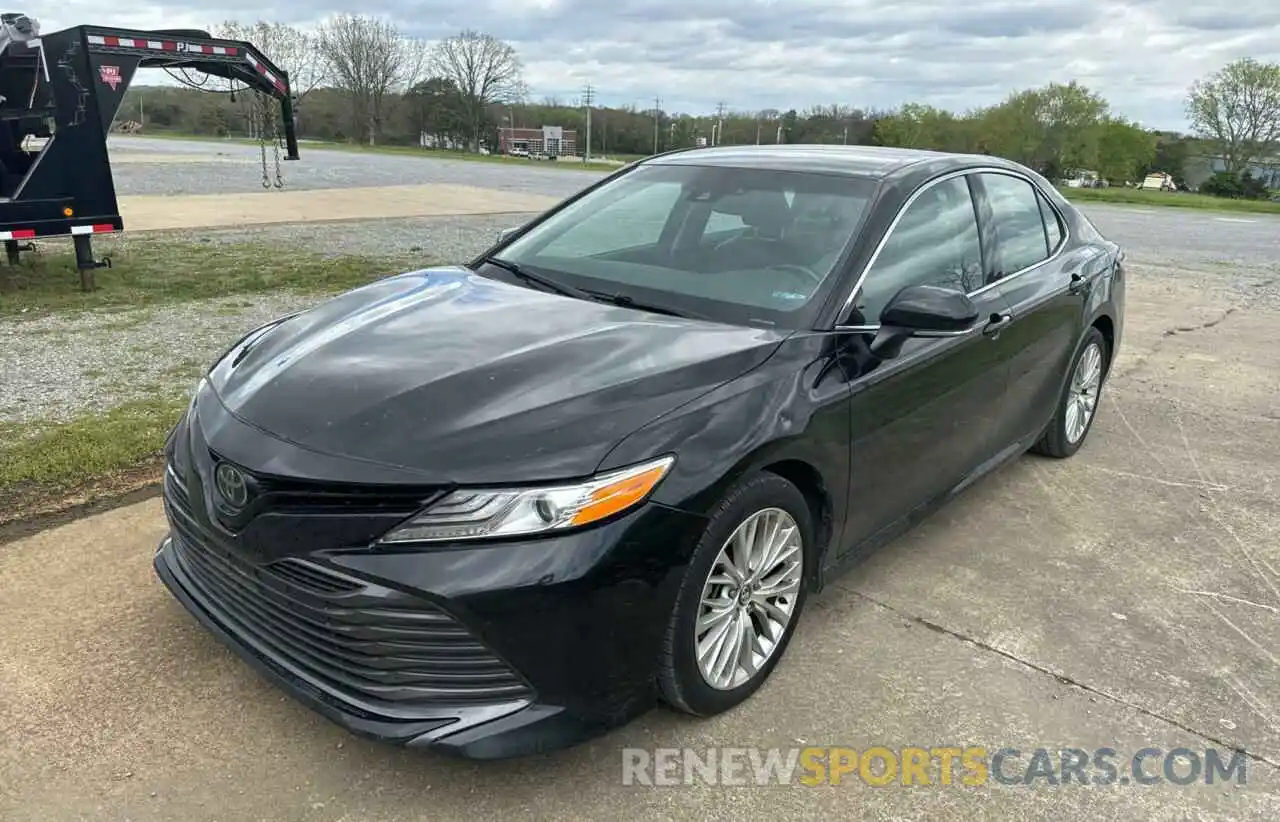 2 Photograph of a damaged car 4T1B11HKXKU188163 TOYOTA CAMRY 2019