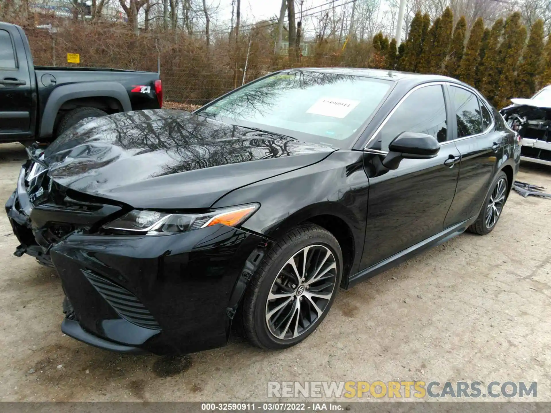 2 Photograph of a damaged car 4T1B11HKXKU188356 TOYOTA CAMRY 2019