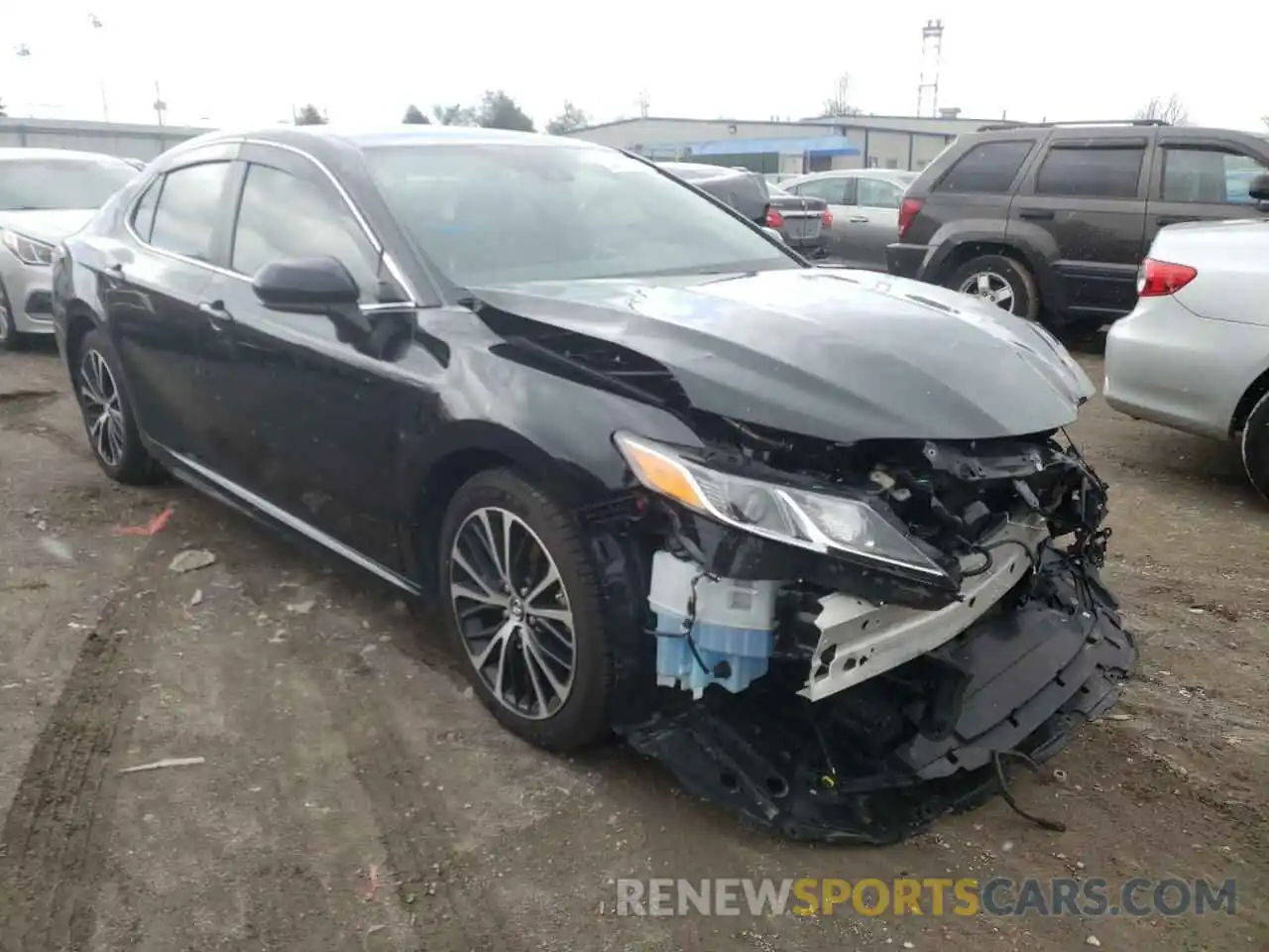 1 Photograph of a damaged car 4T1B11HKXKU189393 TOYOTA CAMRY 2019