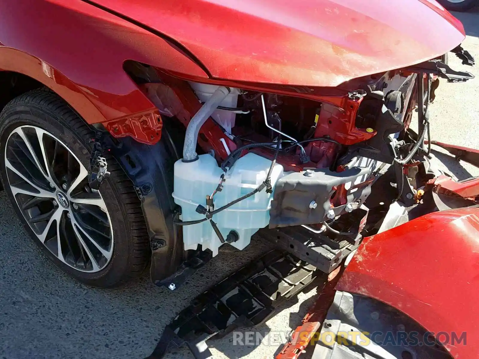 9 Photograph of a damaged car 4T1B11HKXKU189636 TOYOTA CAMRY 2019