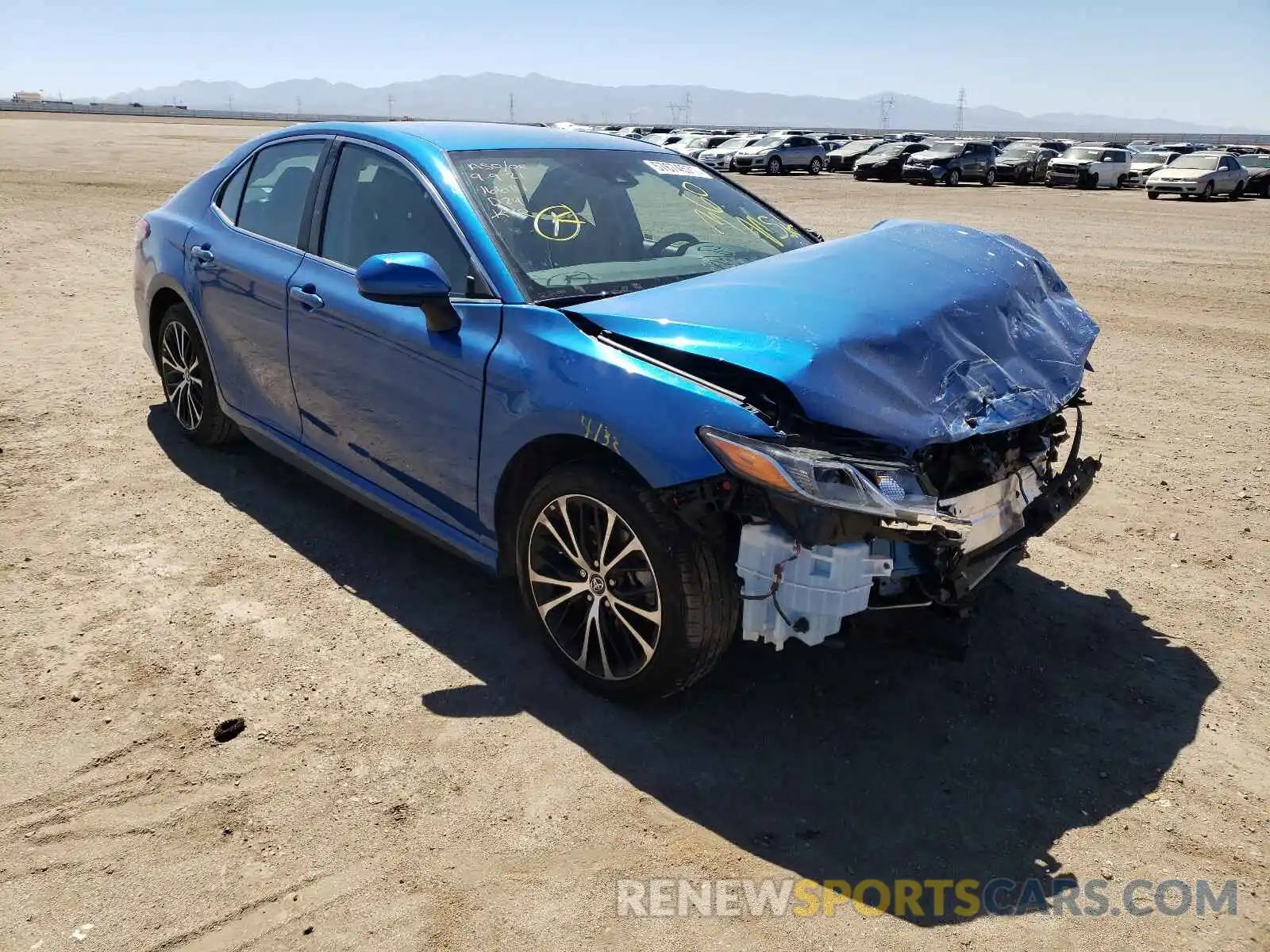 1 Photograph of a damaged car 4T1B11HKXKU191029 TOYOTA CAMRY 2019