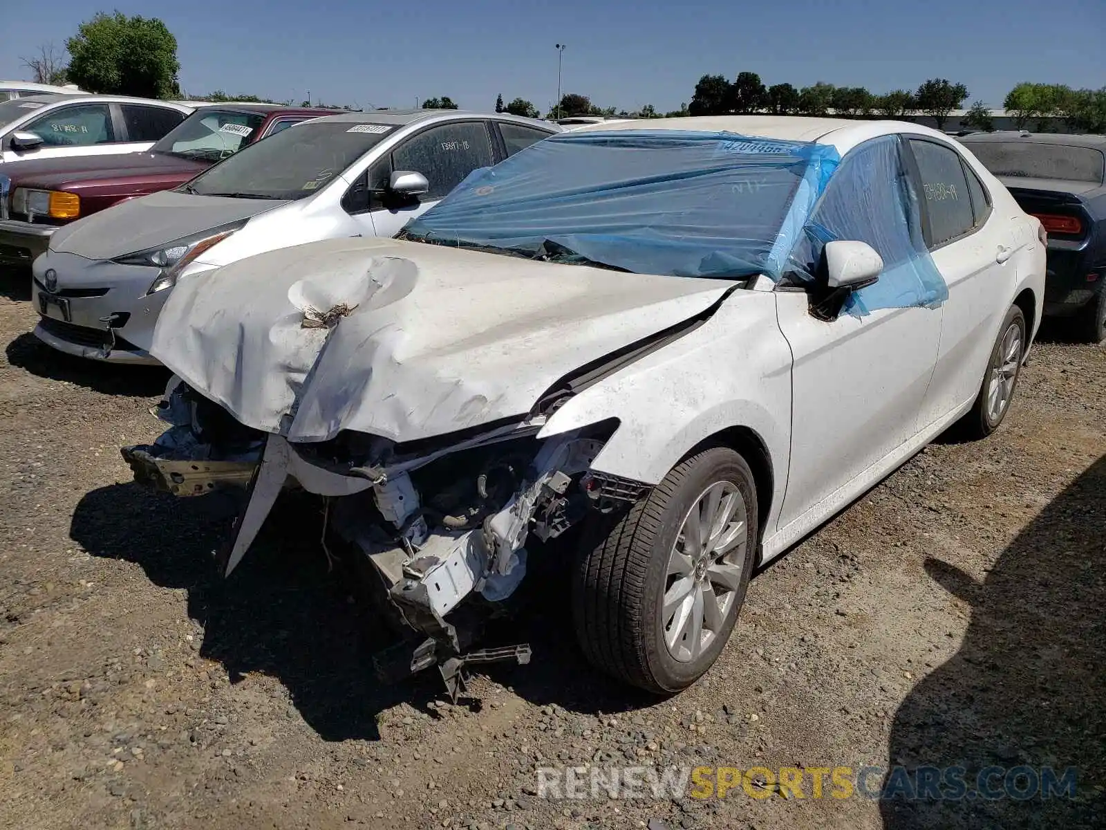 2 Фотография поврежденного автомобиля 4T1B11HKXKU191614 TOYOTA CAMRY 2019