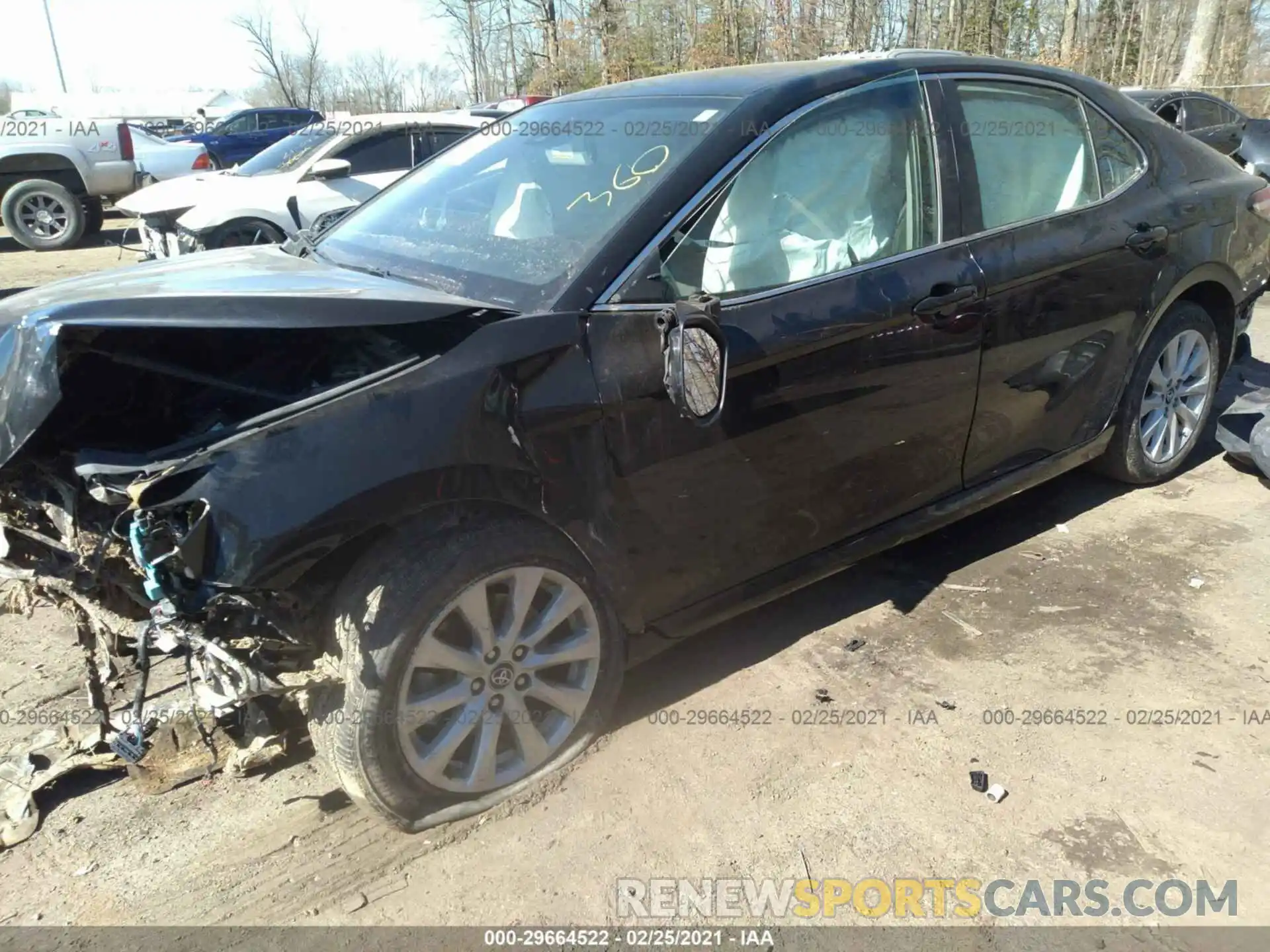 2 Photograph of a damaged car 4T1B11HKXKU195792 TOYOTA CAMRY 2019