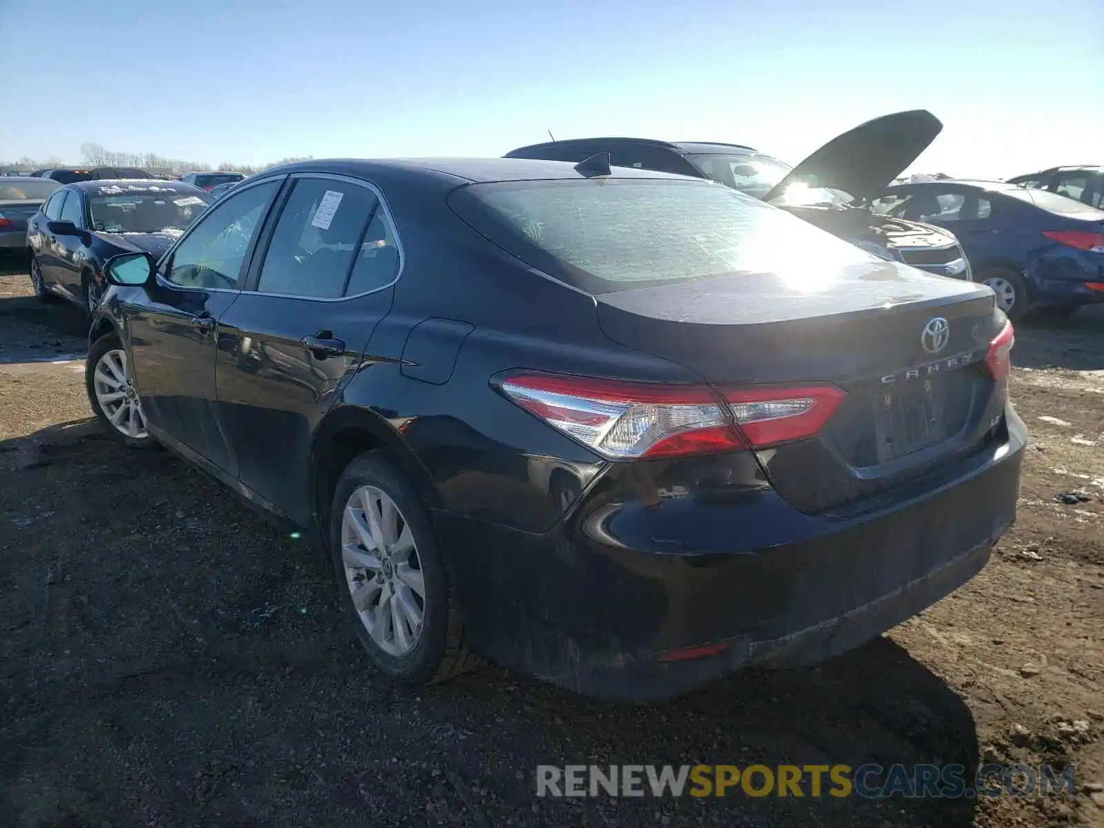 3 Photograph of a damaged car 4T1B11HKXKU196179 TOYOTA CAMRY 2019