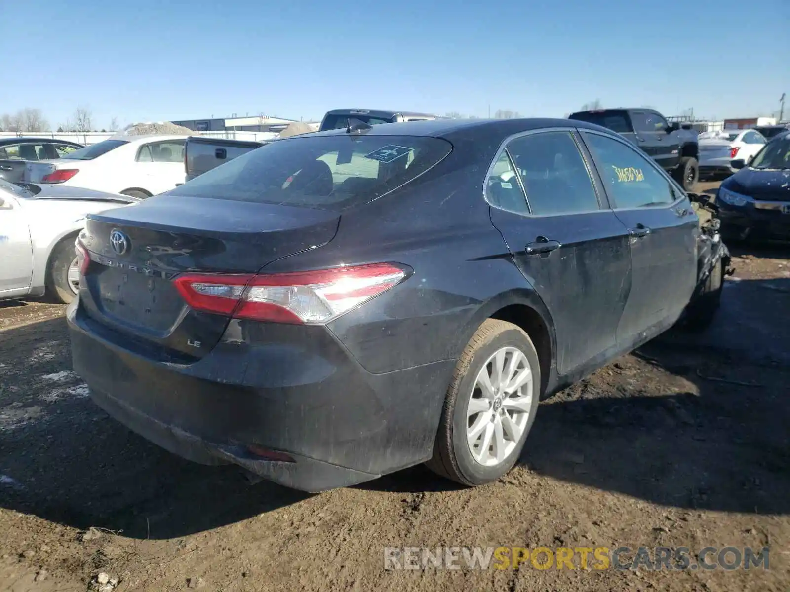 4 Photograph of a damaged car 4T1B11HKXKU196179 TOYOTA CAMRY 2019