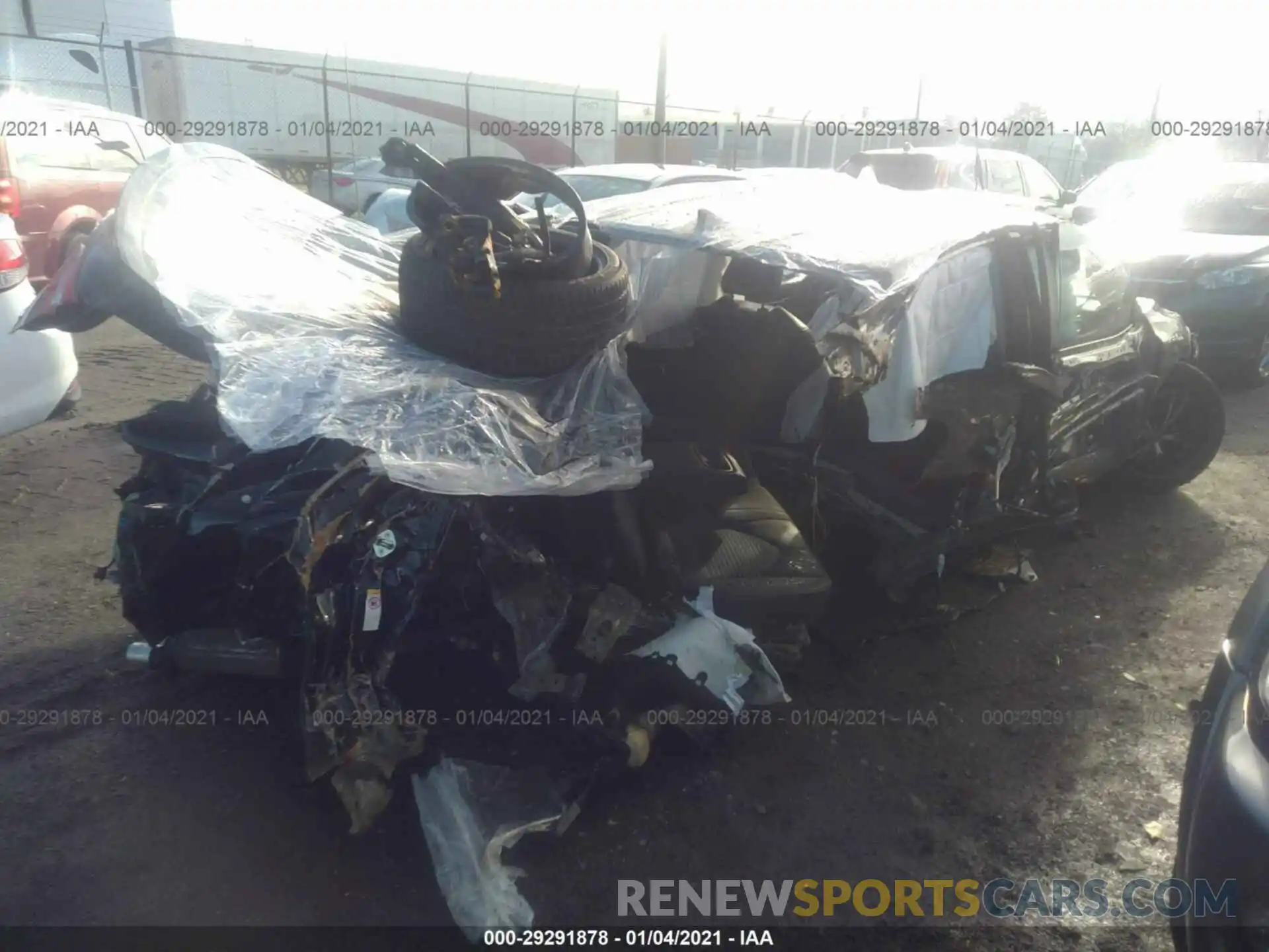 4 Photograph of a damaged car 4T1B11HKXKU197901 TOYOTA CAMRY 2019