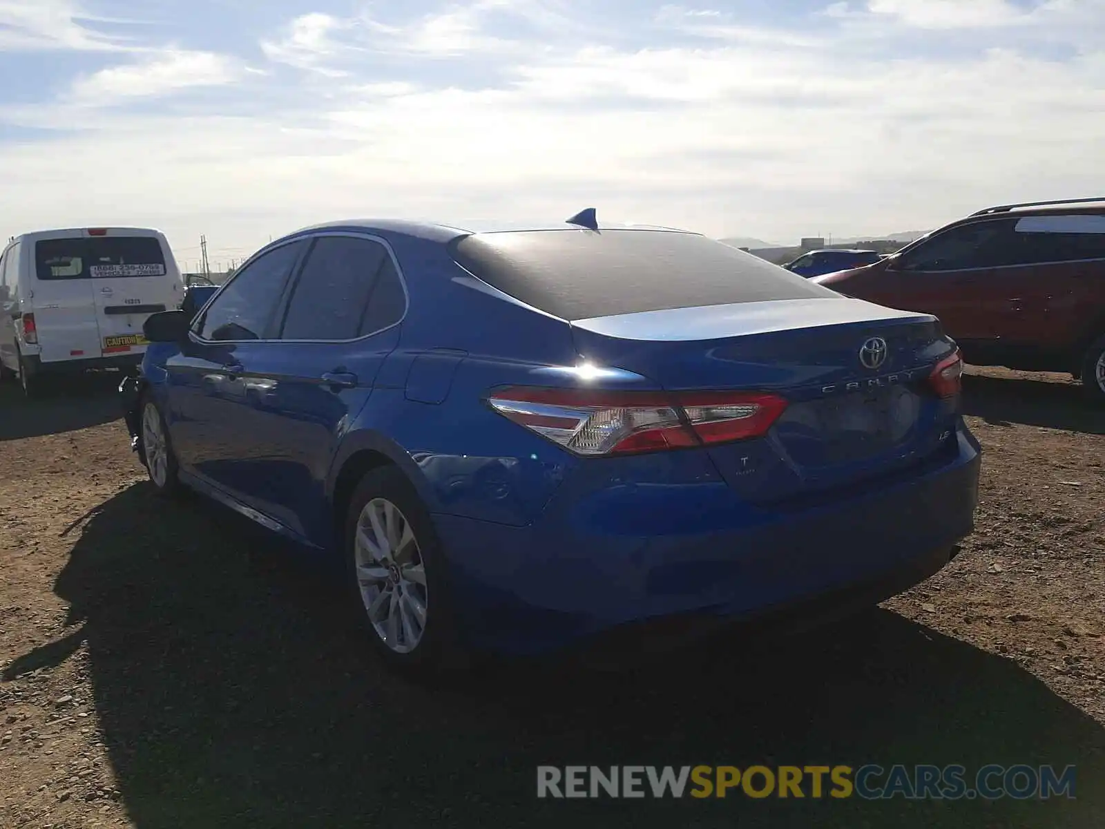 3 Photograph of a damaged car 4T1B11HKXKU198238 TOYOTA CAMRY 2019