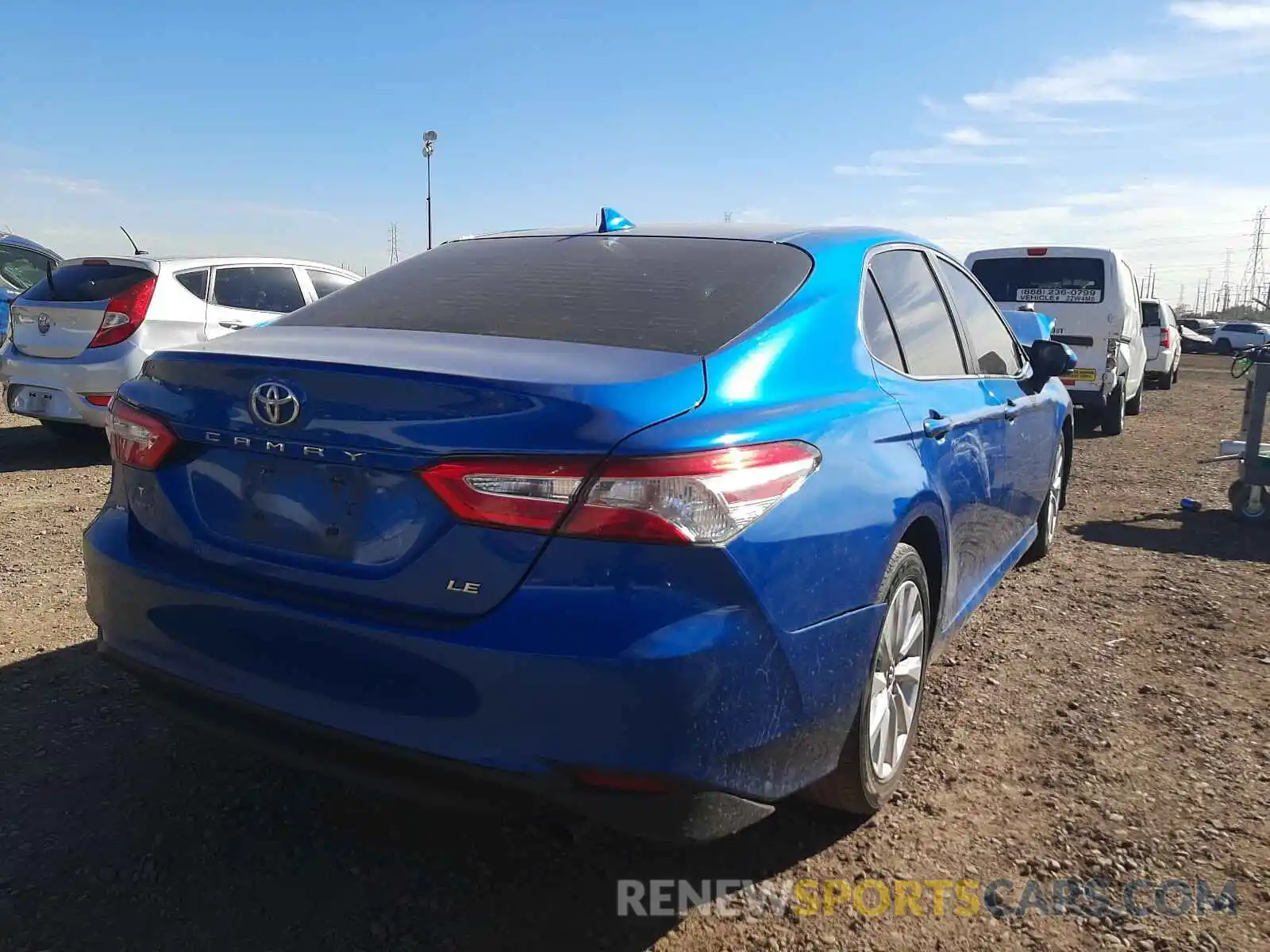 4 Photograph of a damaged car 4T1B11HKXKU198238 TOYOTA CAMRY 2019