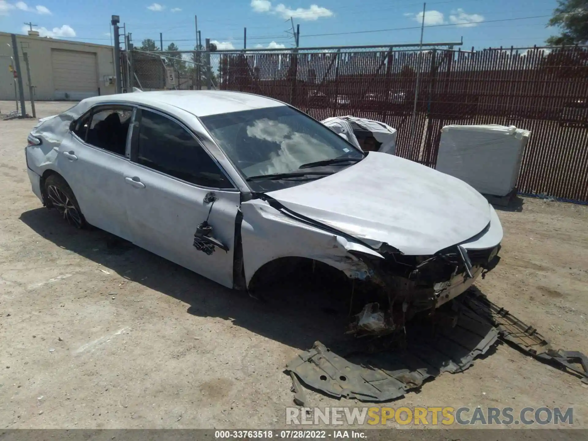 1 Photograph of a damaged car 4T1B11HKXKU198501 TOYOTA CAMRY 2019