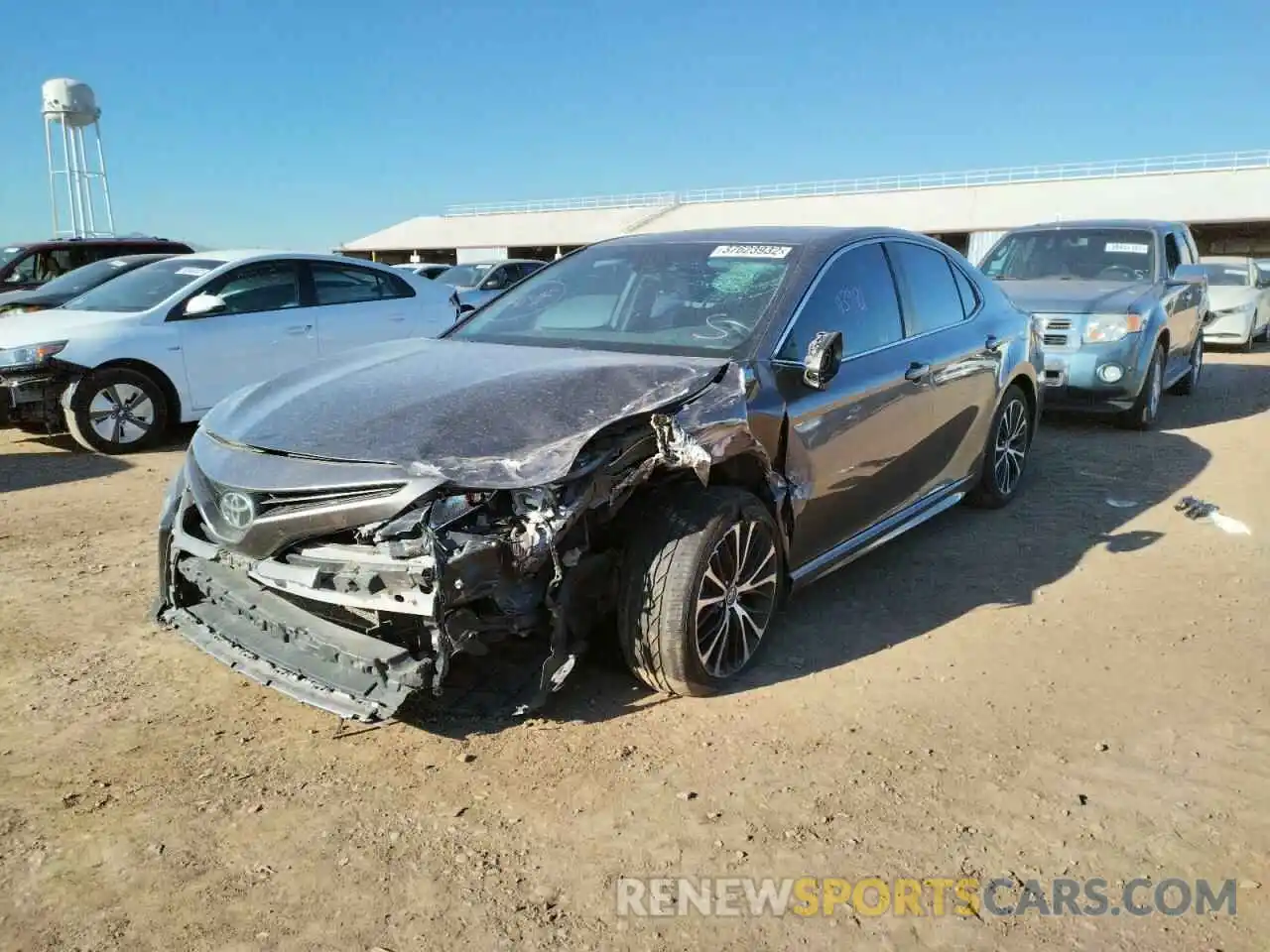 2 Photograph of a damaged car 4T1B11HKXKU200182 TOYOTA CAMRY 2019