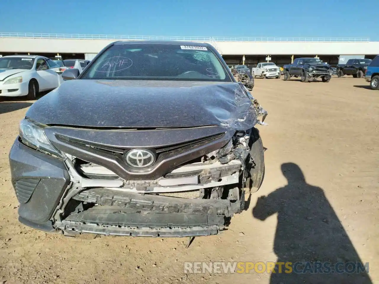 9 Photograph of a damaged car 4T1B11HKXKU200182 TOYOTA CAMRY 2019