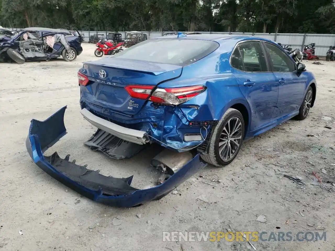 4 Photograph of a damaged car 4T1B11HKXKU200490 TOYOTA CAMRY 2019