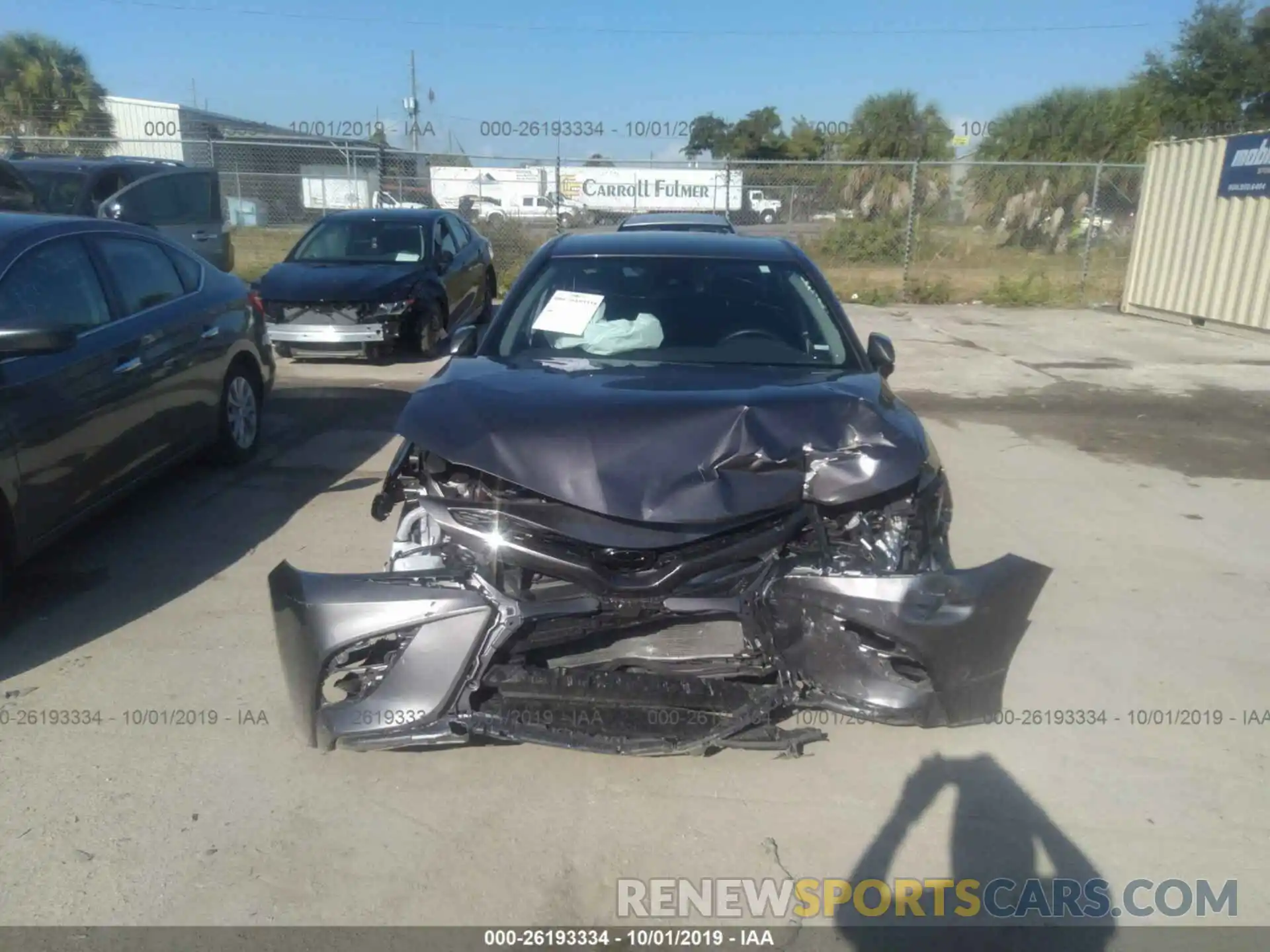 6 Photograph of a damaged car 4T1B11HKXKU201106 TOYOTA CAMRY 2019