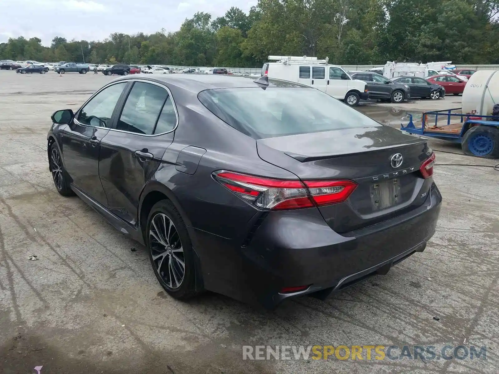 3 Photograph of a damaged car 4T1B11HKXKU201414 TOYOTA CAMRY 2019