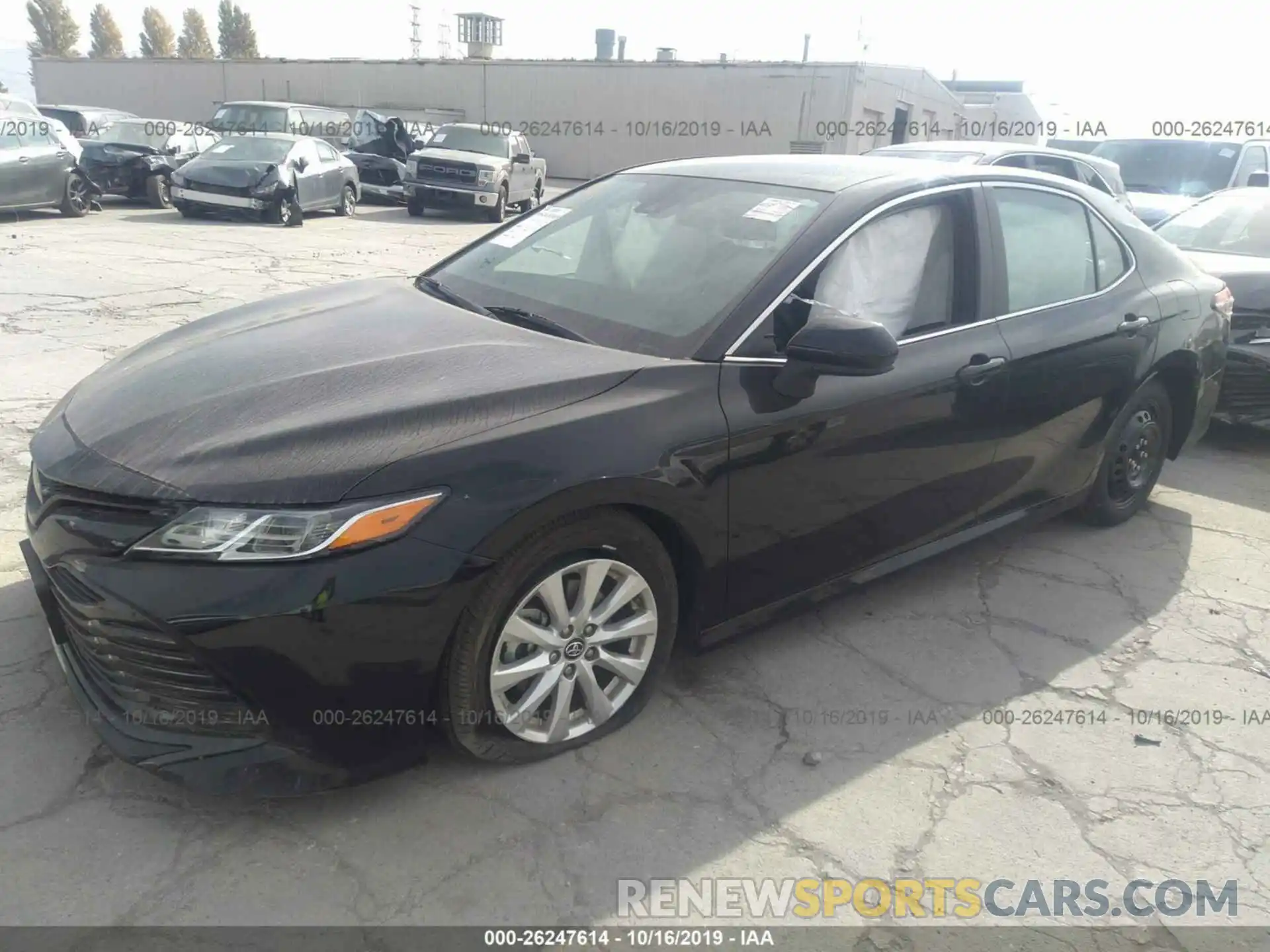 2 Photograph of a damaged car 4T1B11HKXKU204037 TOYOTA CAMRY 2019