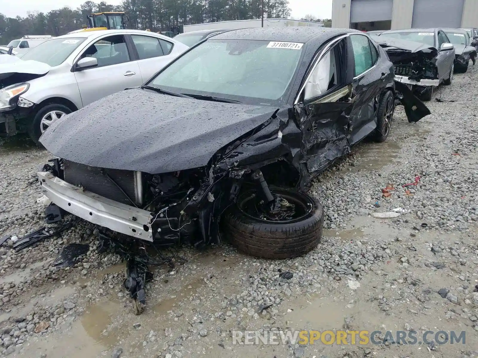 2 Photograph of a damaged car 4T1B11HKXKU206015 TOYOTA CAMRY 2019