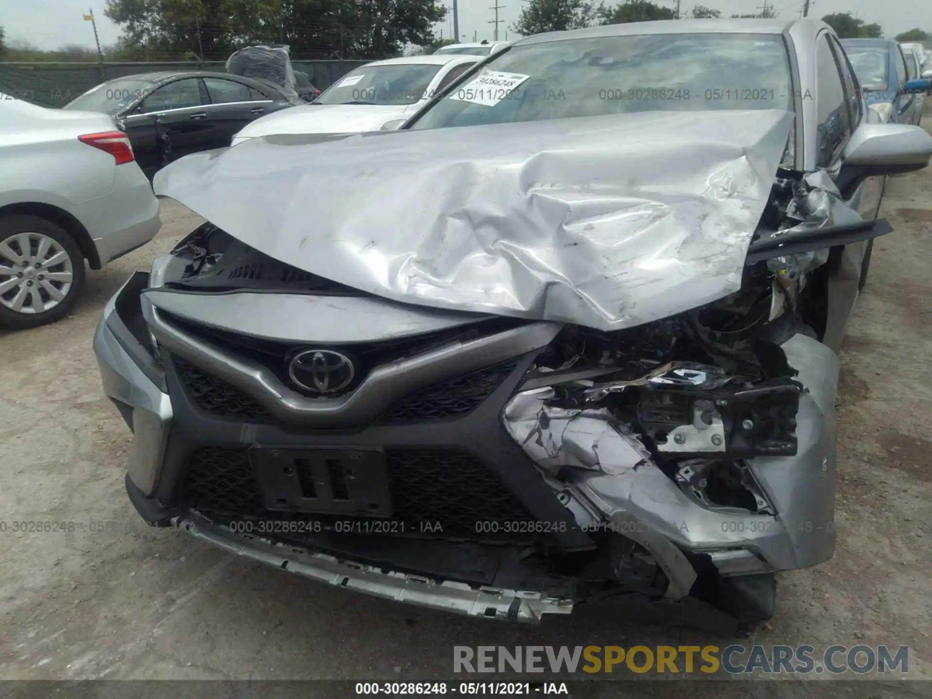 6 Photograph of a damaged car 4T1B11HKXKU208086 TOYOTA CAMRY 2019