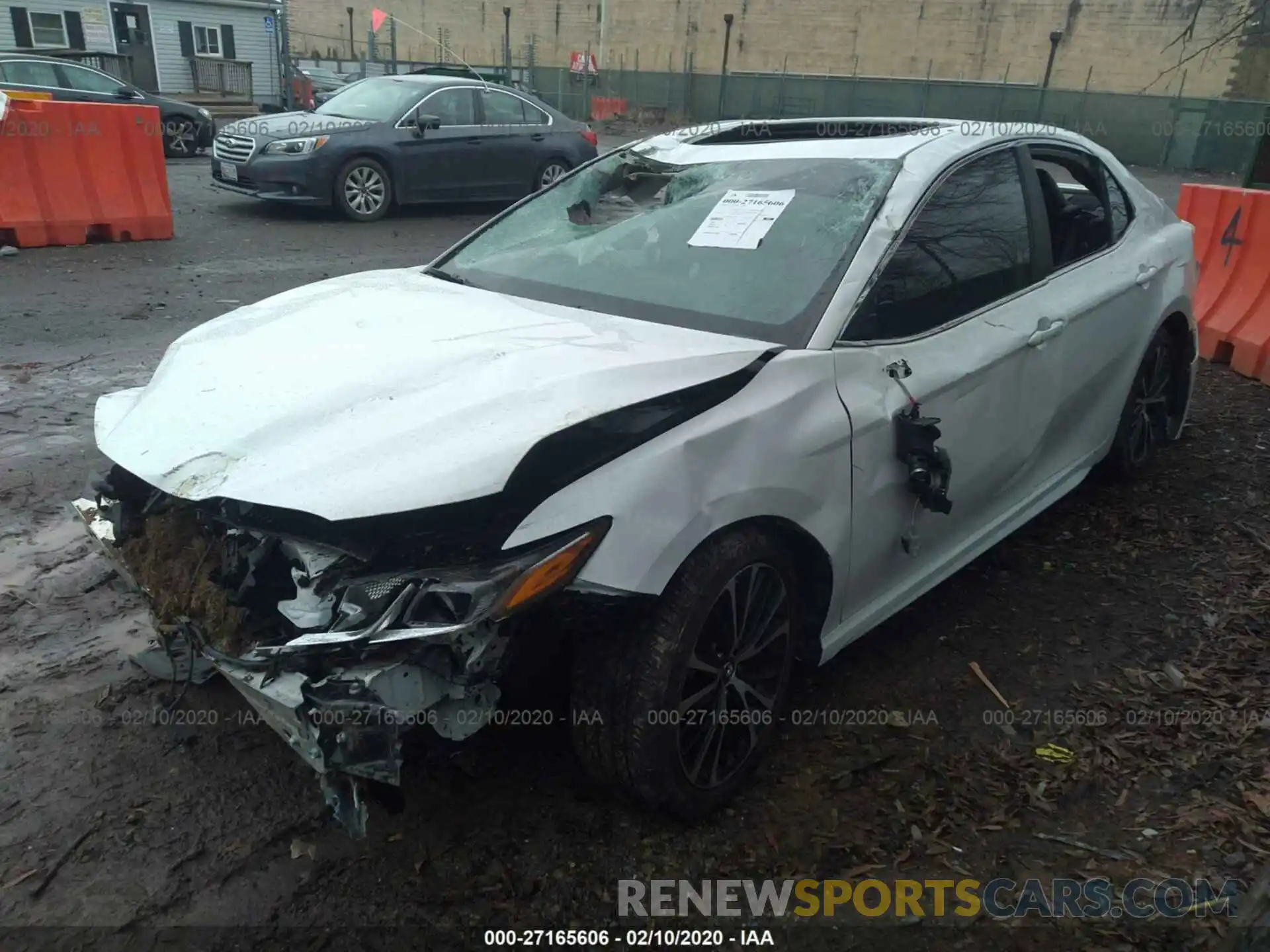 2 Photograph of a damaged car 4T1B11HKXKU210310 TOYOTA CAMRY 2019