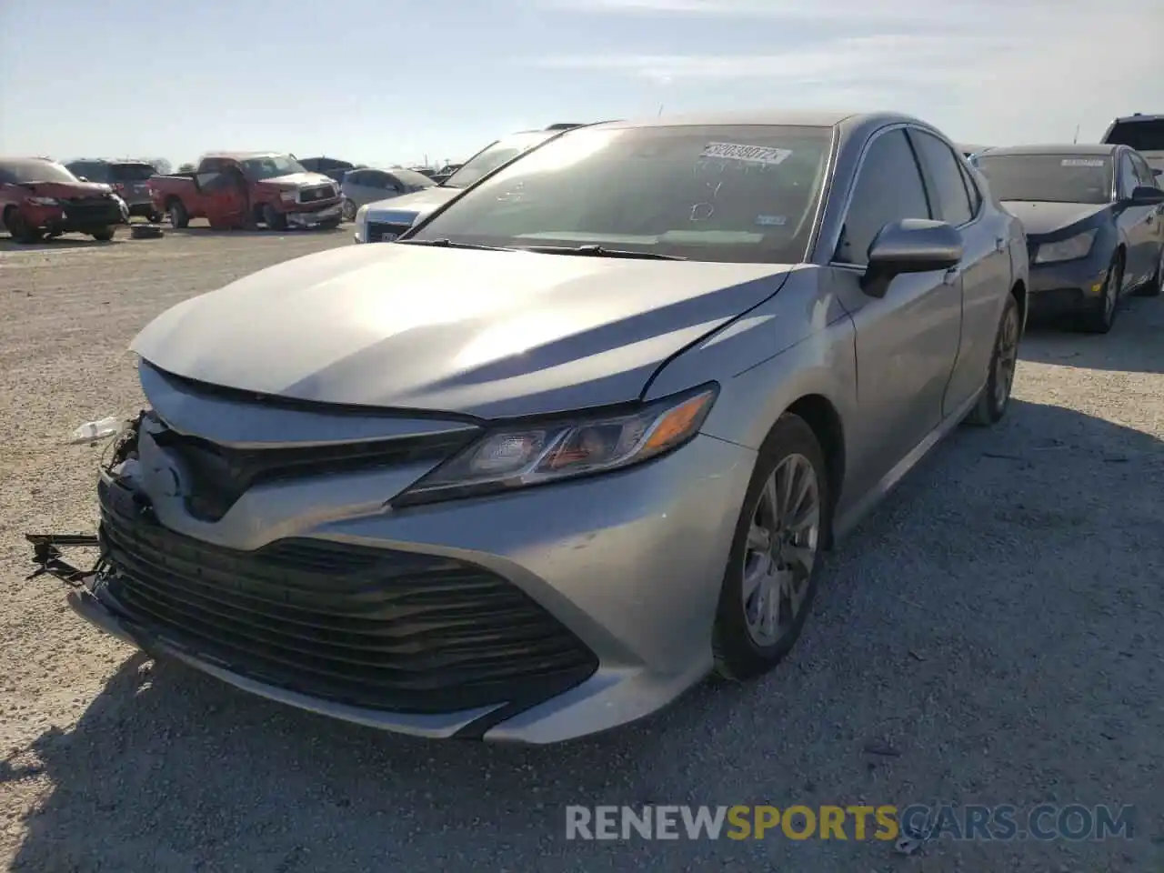 2 Photograph of a damaged car 4T1B11HKXKU211148 TOYOTA CAMRY 2019