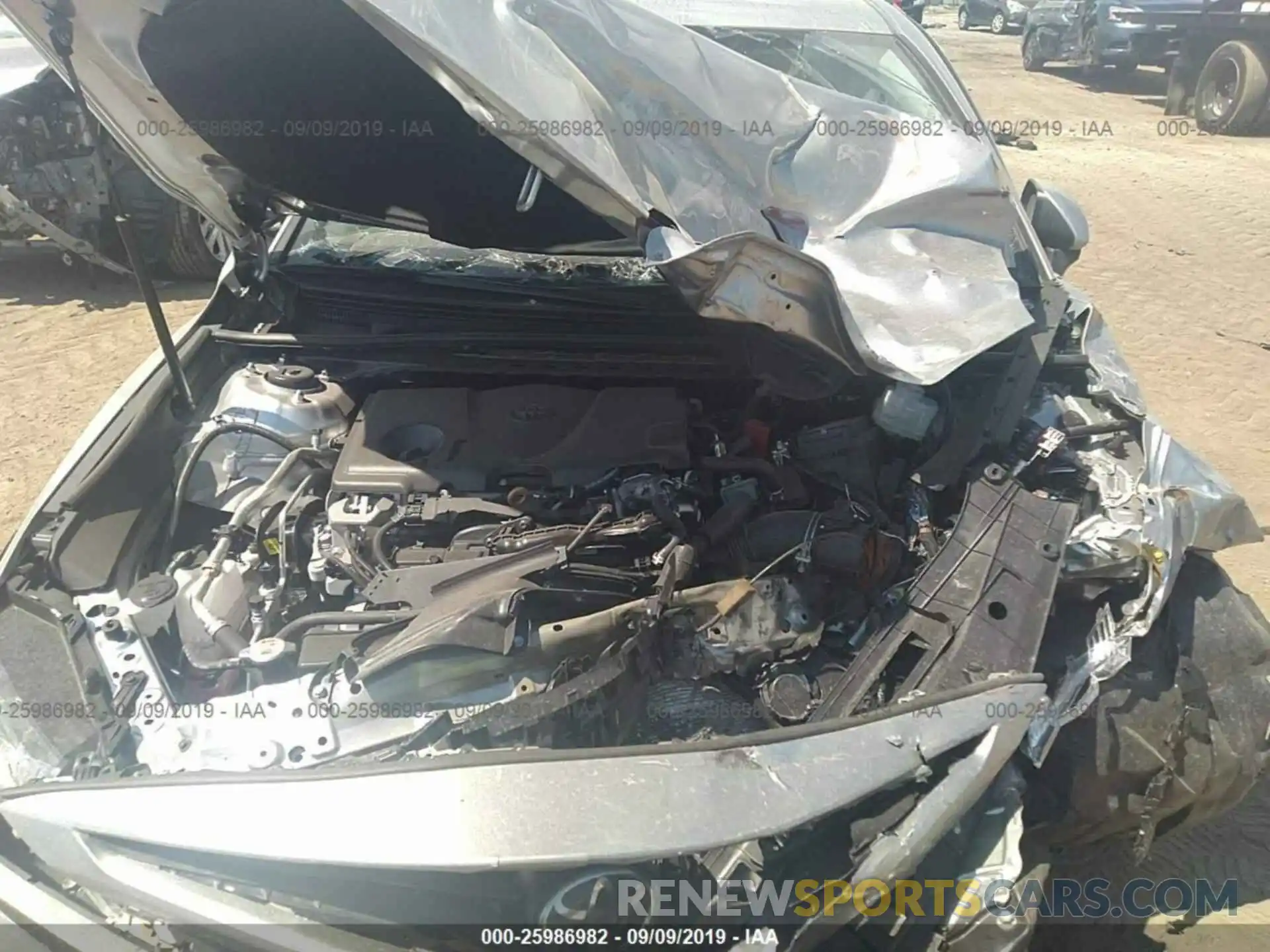 10 Photograph of a damaged car 4T1B11HKXKU214177 TOYOTA CAMRY 2019