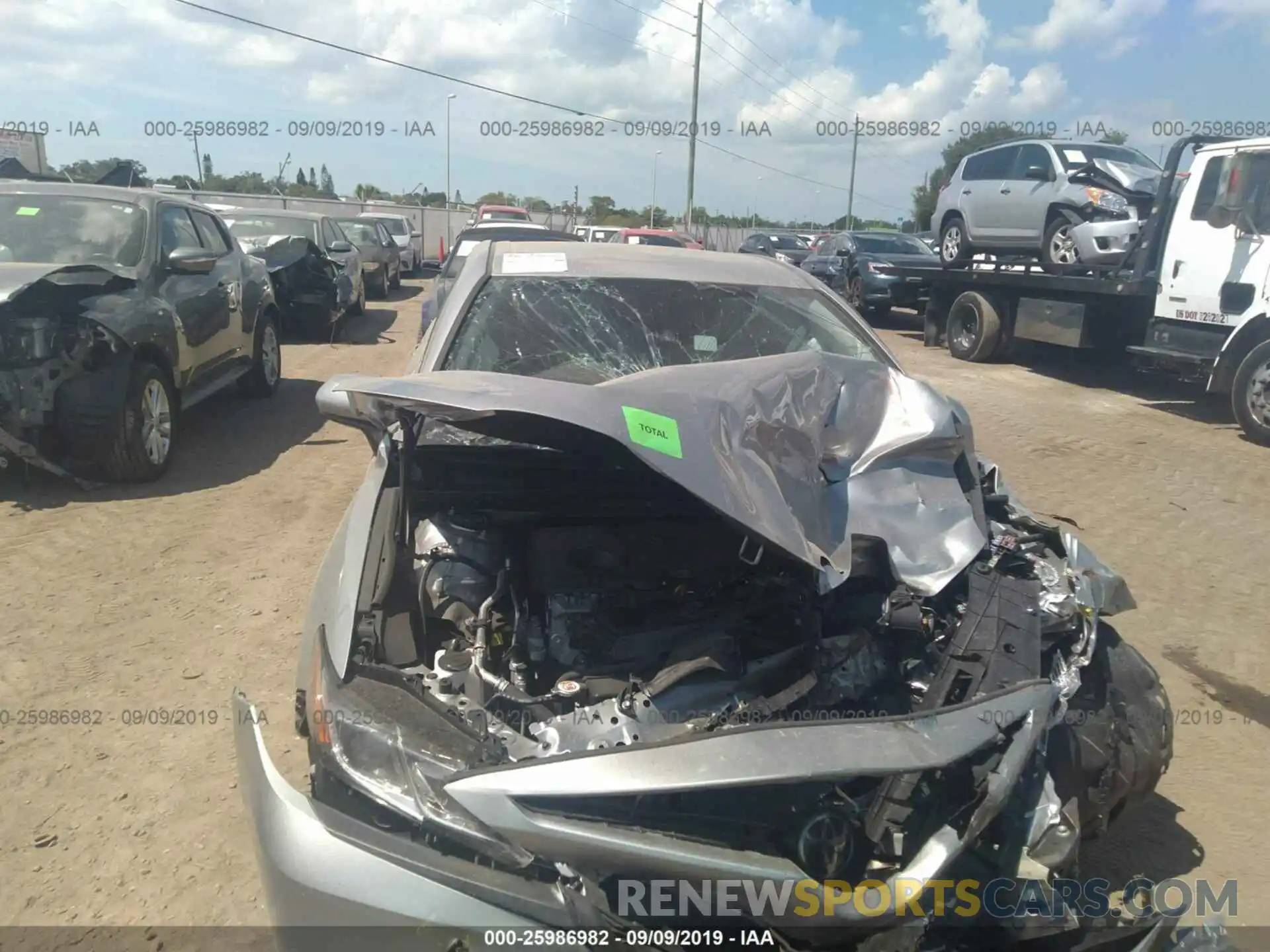 6 Photograph of a damaged car 4T1B11HKXKU214177 TOYOTA CAMRY 2019