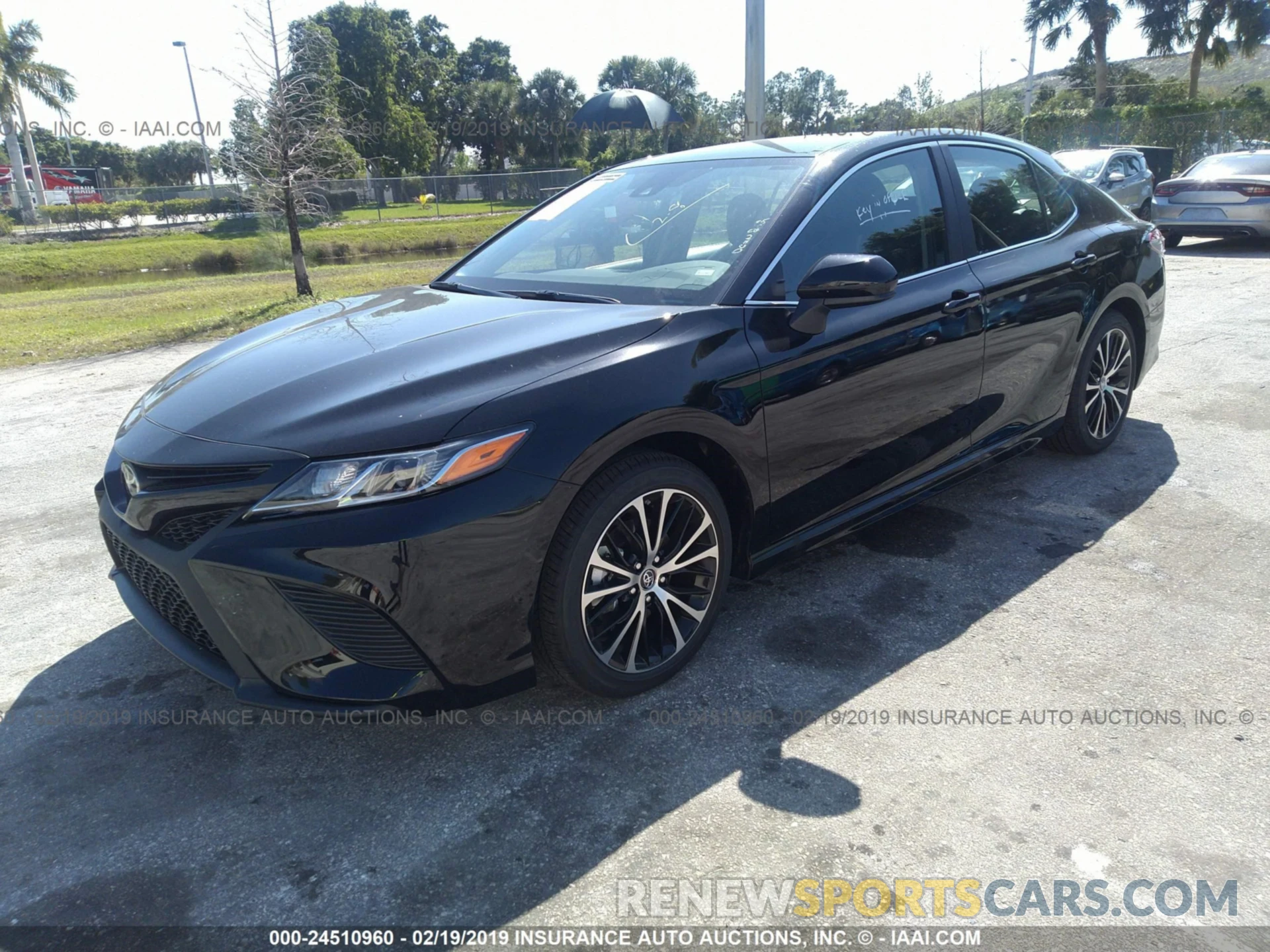 2 Photograph of a damaged car 4T1B11HKXKU215233 TOYOTA CAMRY 2019