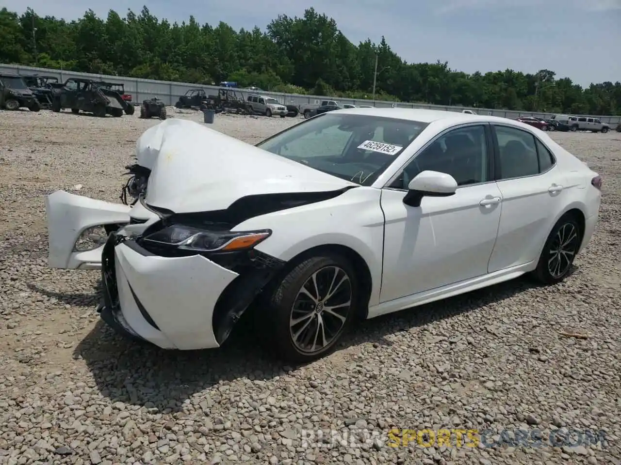 2 Photograph of a damaged car 4T1B11HKXKU215443 TOYOTA CAMRY 2019