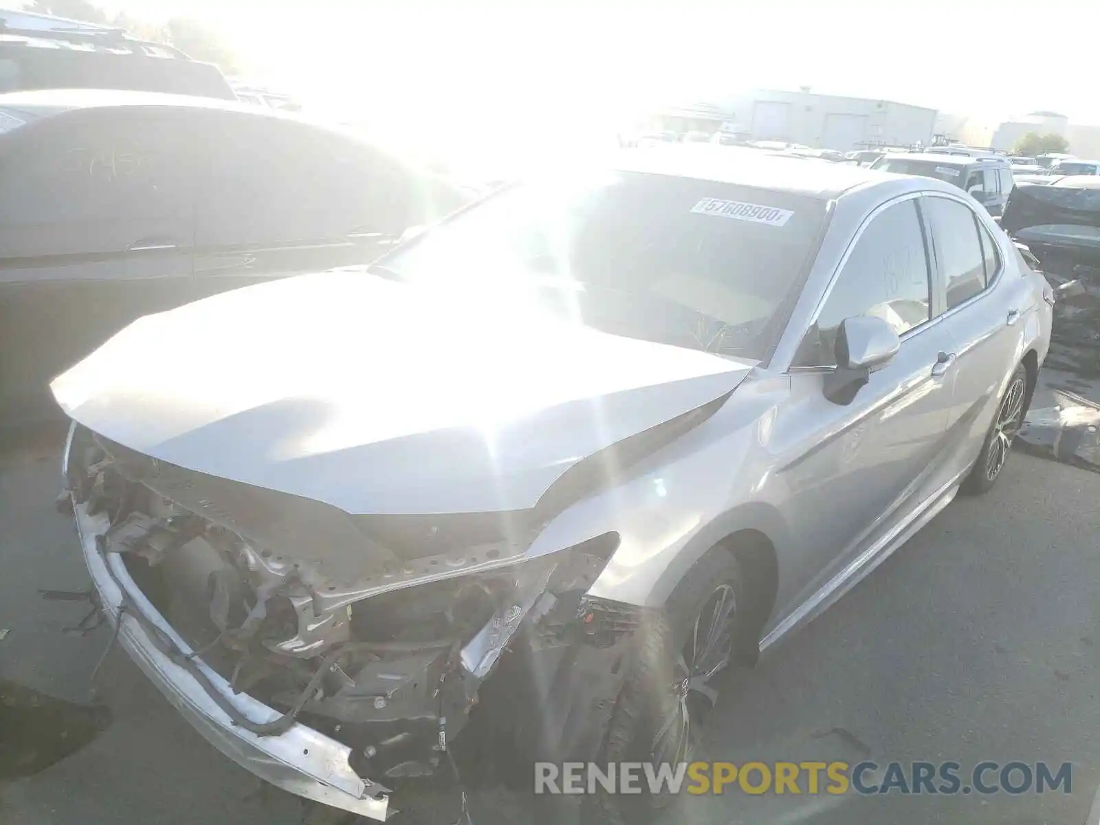 2 Photograph of a damaged car 4T1B11HKXKU216172 TOYOTA CAMRY 2019