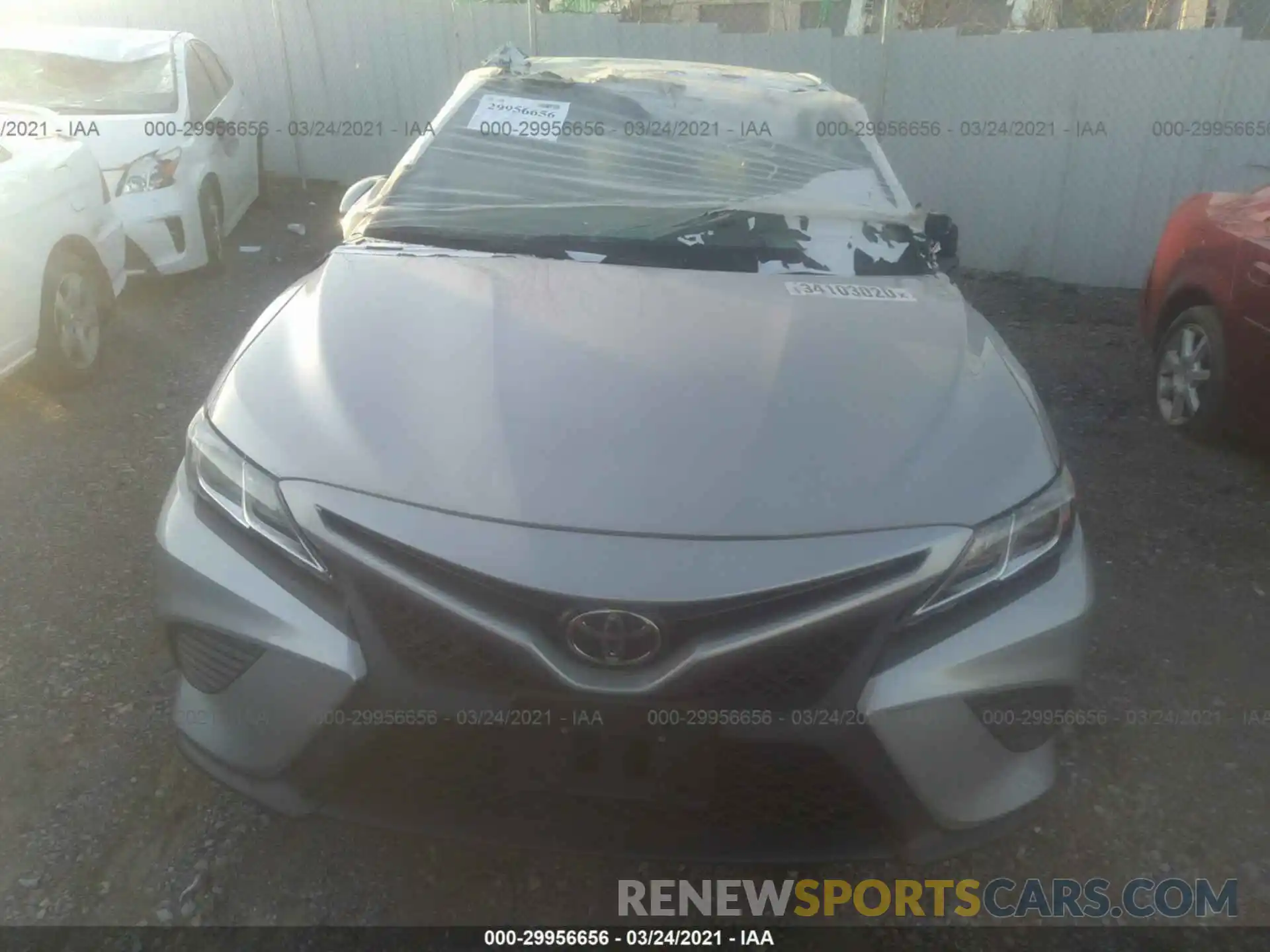 6 Photograph of a damaged car 4T1B11HKXKU216382 TOYOTA CAMRY 2019