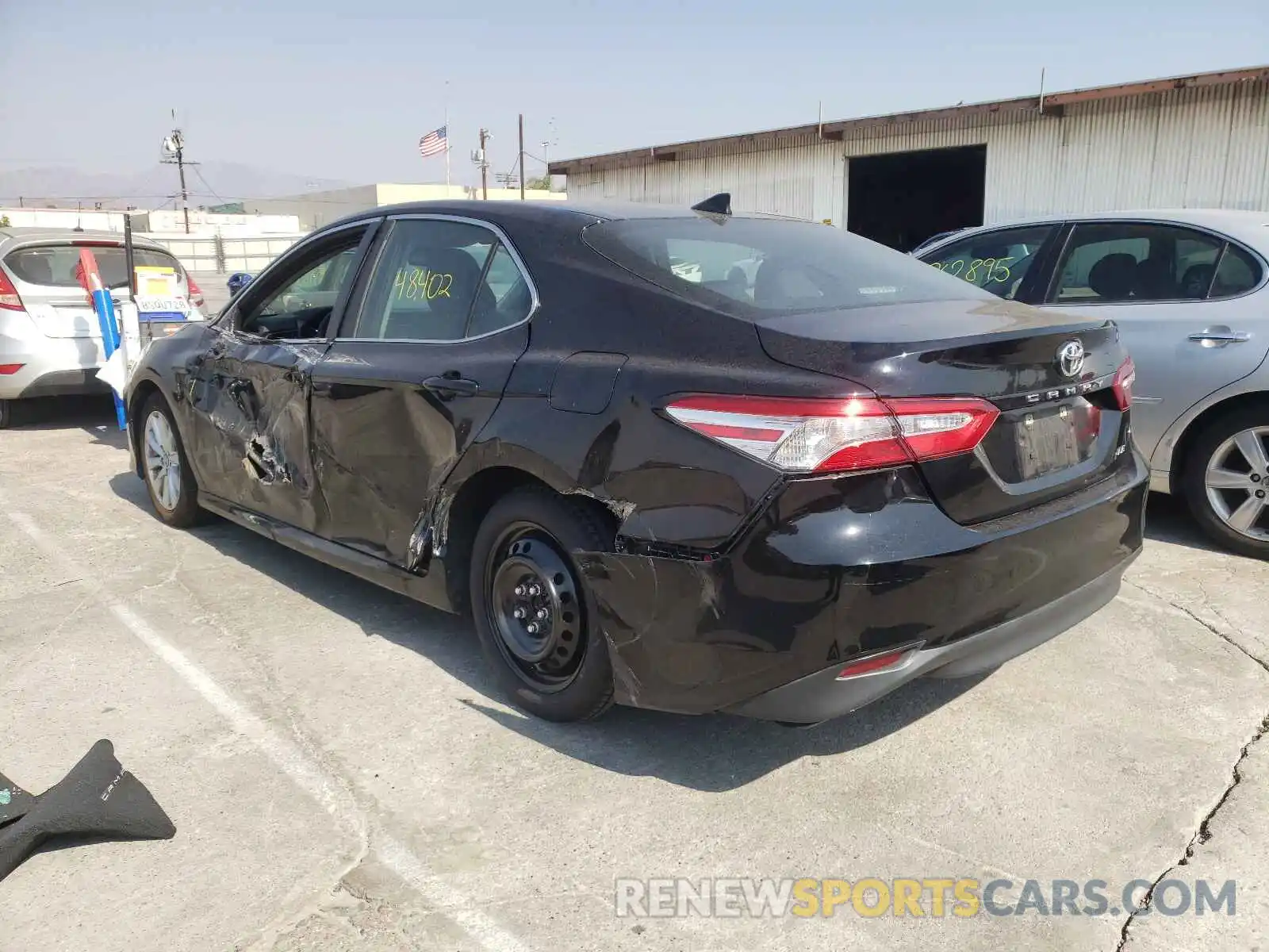 3 Photograph of a damaged car 4T1B11HKXKU217225 TOYOTA CAMRY 2019