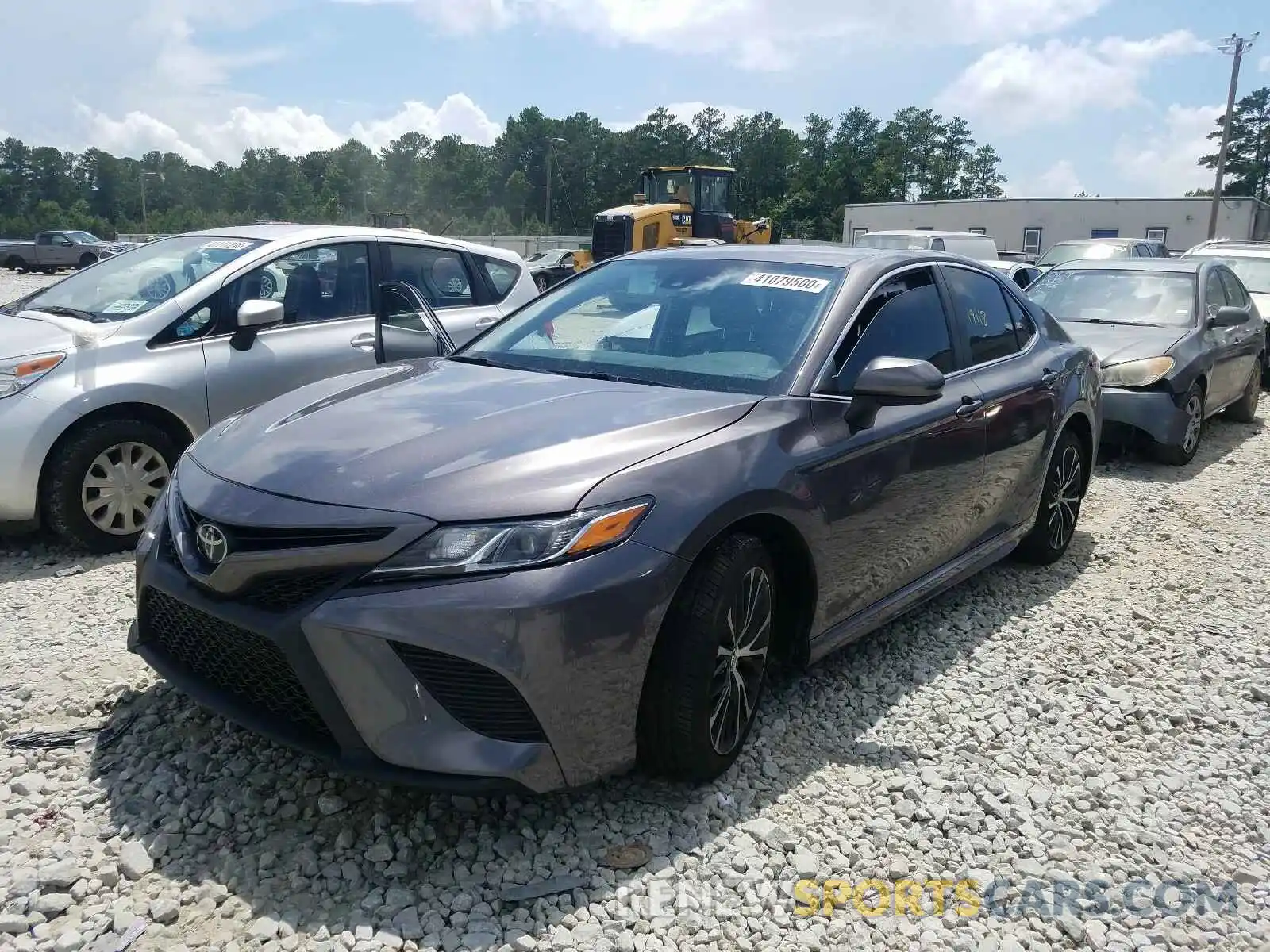 2 Photograph of a damaged car 4T1B11HKXKU217628 TOYOTA CAMRY 2019