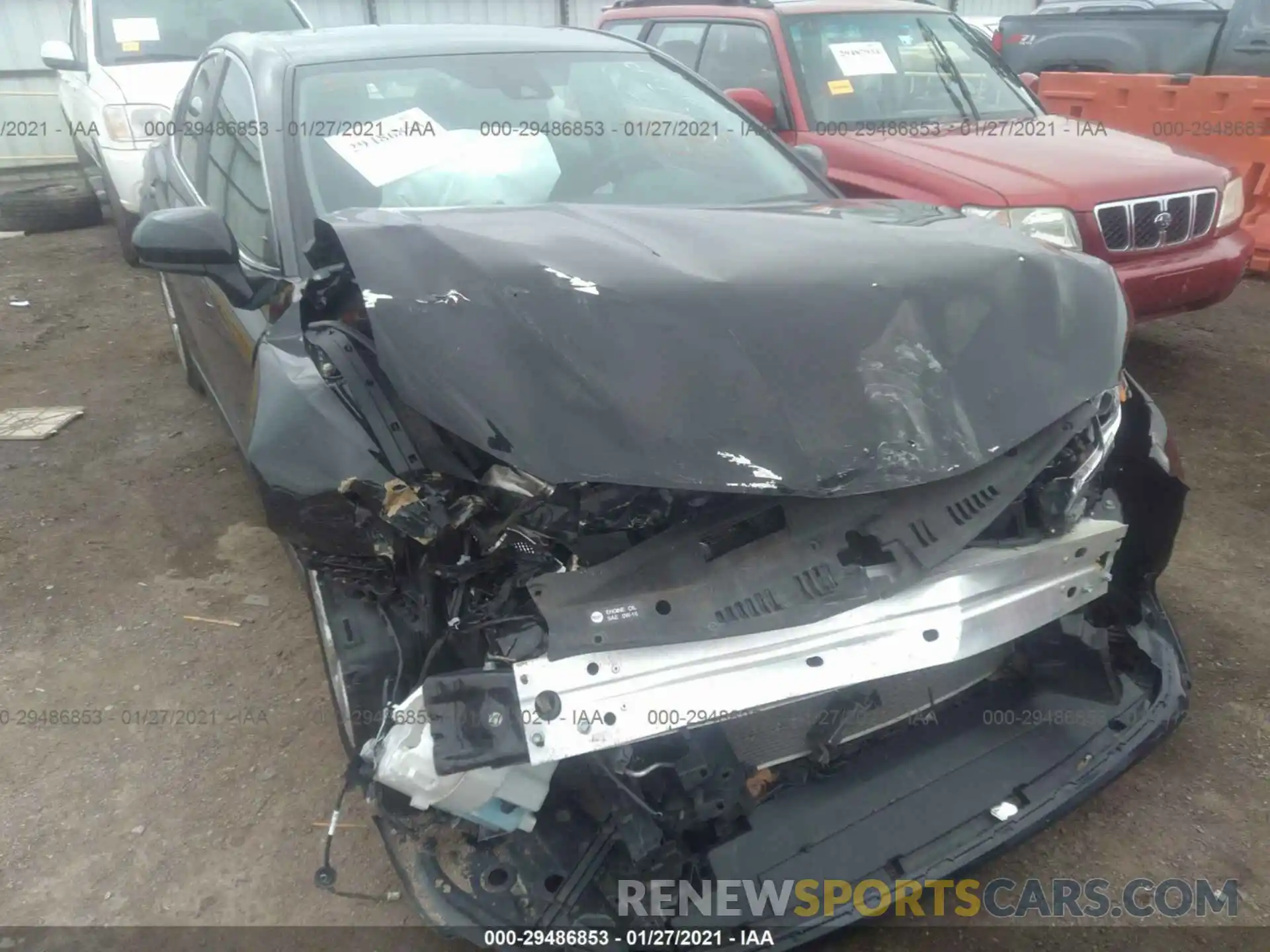 6 Photograph of a damaged car 4T1B11HKXKU218441 TOYOTA CAMRY 2019