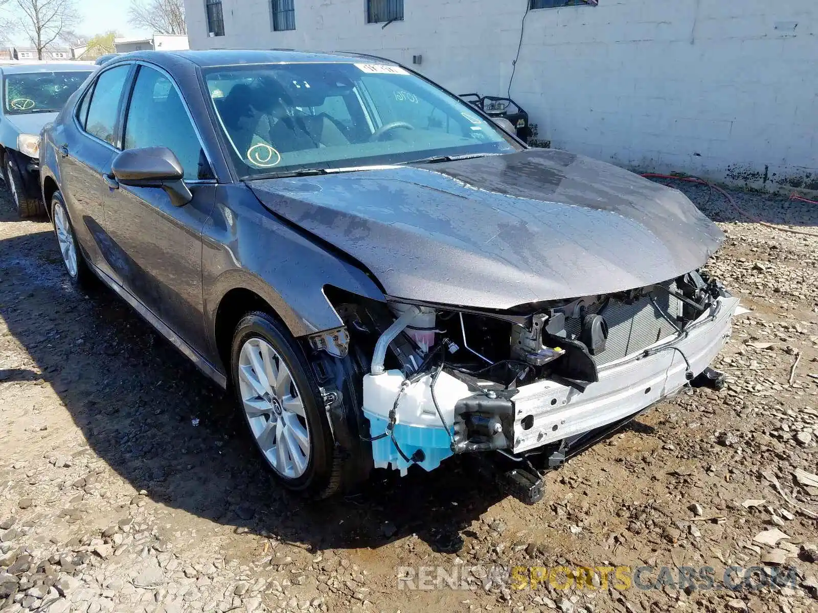 1 Photograph of a damaged car 4T1B11HKXKU219895 TOYOTA CAMRY 2019