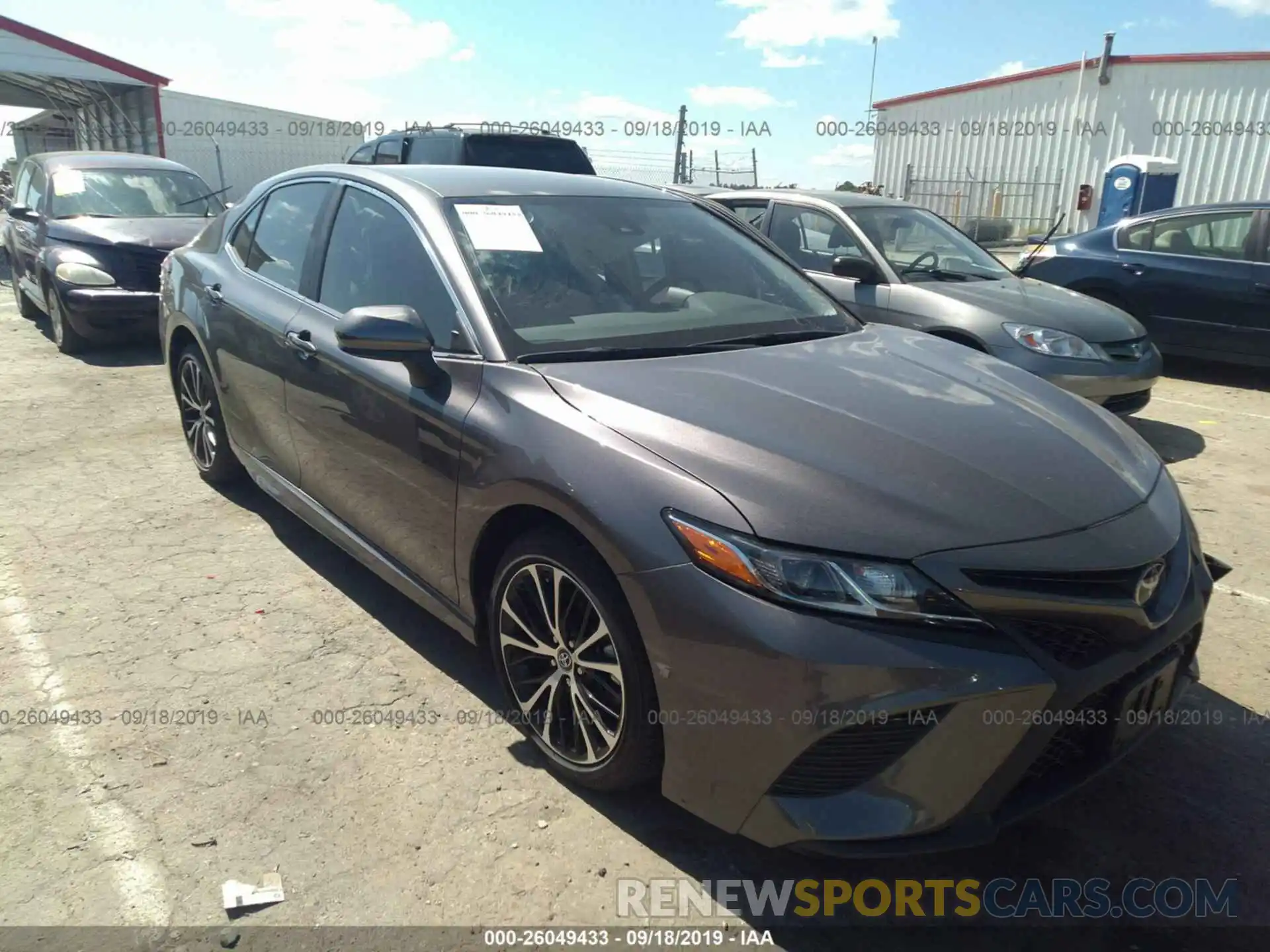 1 Photograph of a damaged car 4T1B11HKXKU220674 TOYOTA CAMRY 2019