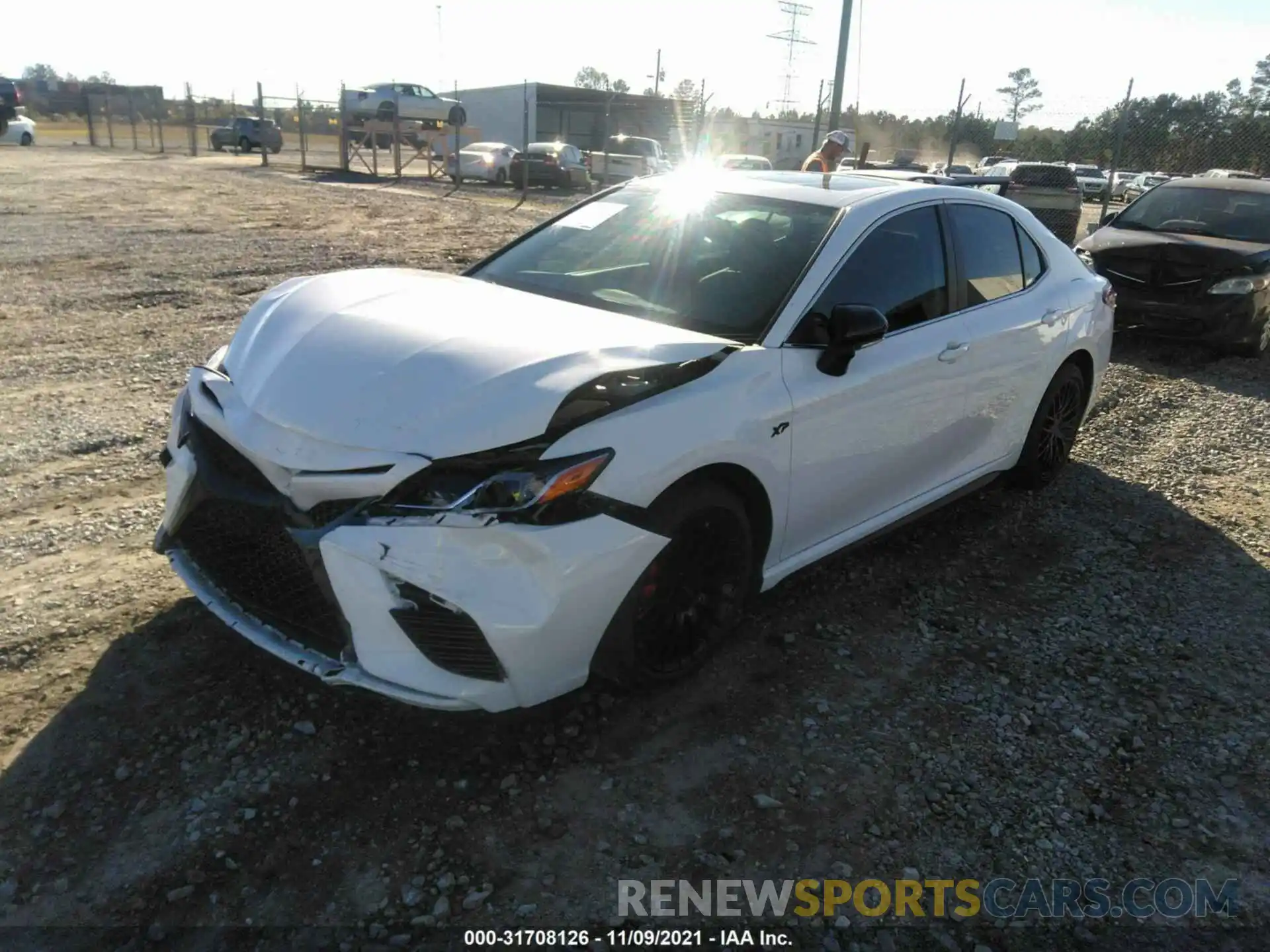 2 Photograph of a damaged car 4T1B11HKXKU221517 TOYOTA CAMRY 2019