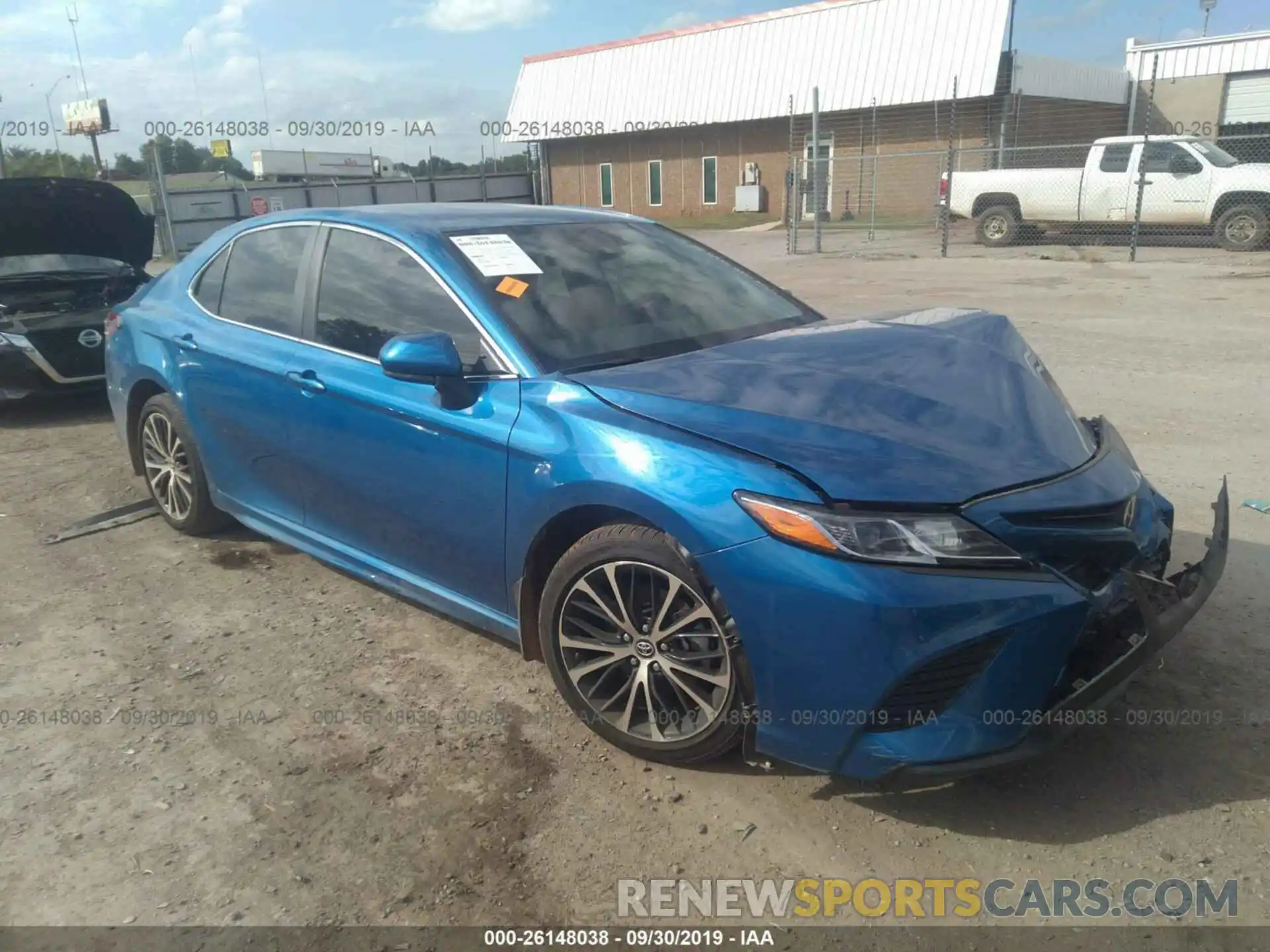 1 Photograph of a damaged car 4T1B11HKXKU221534 TOYOTA CAMRY 2019