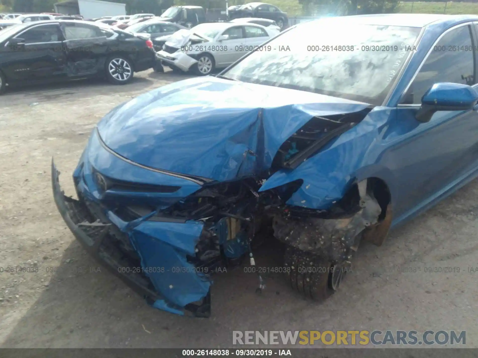 6 Photograph of a damaged car 4T1B11HKXKU221534 TOYOTA CAMRY 2019