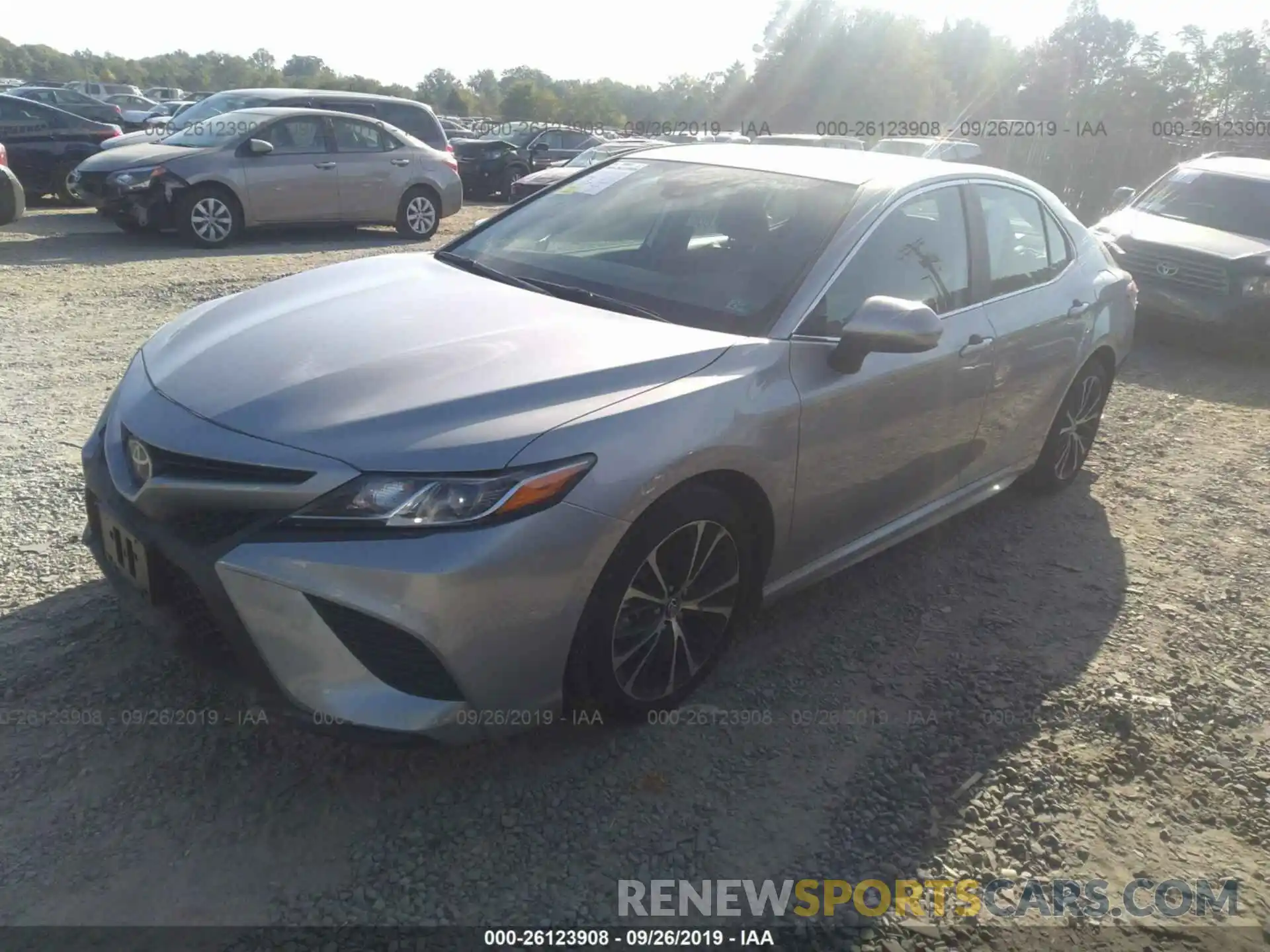 2 Photograph of a damaged car 4T1B11HKXKU222408 TOYOTA CAMRY 2019