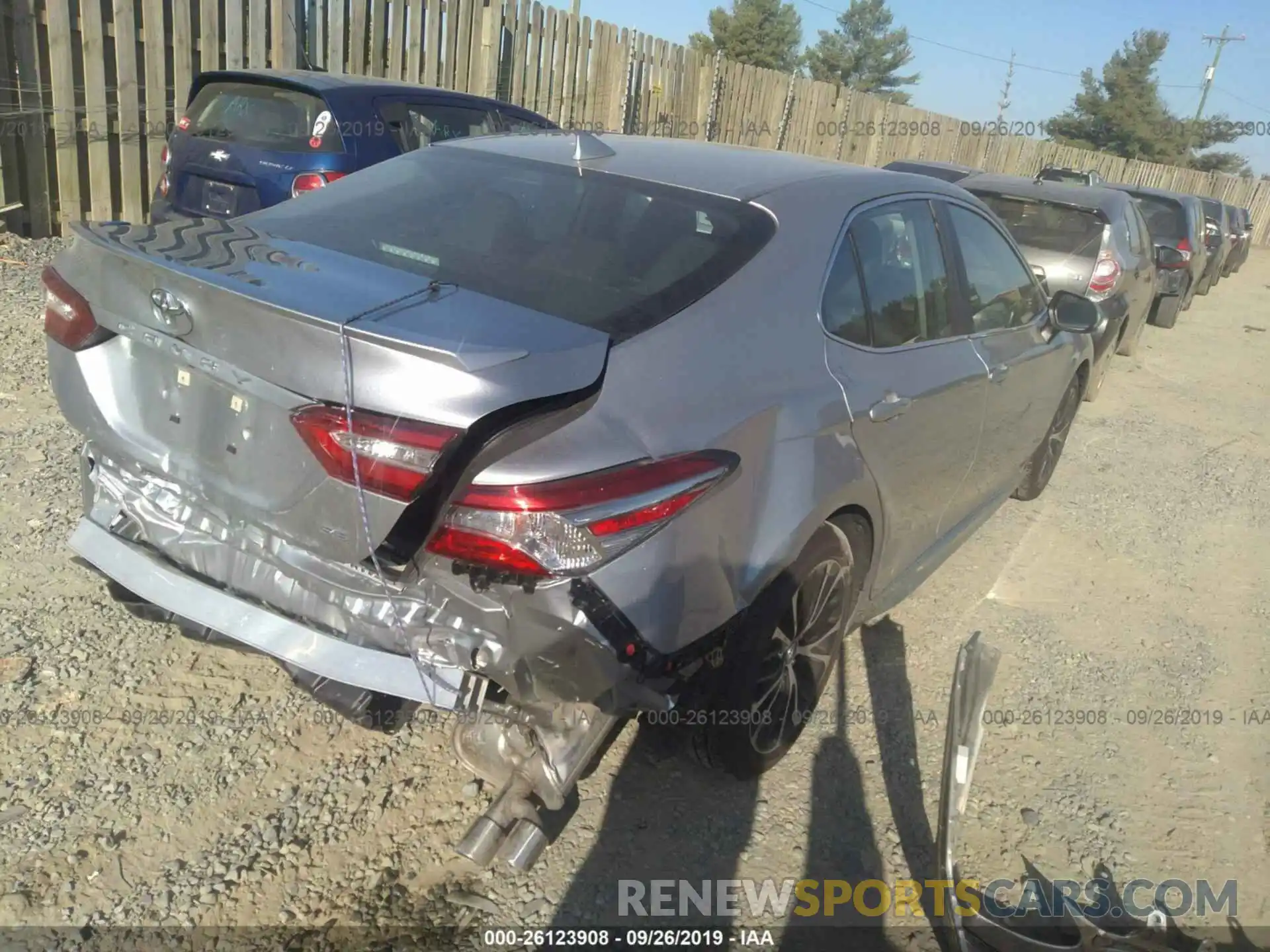 4 Photograph of a damaged car 4T1B11HKXKU222408 TOYOTA CAMRY 2019