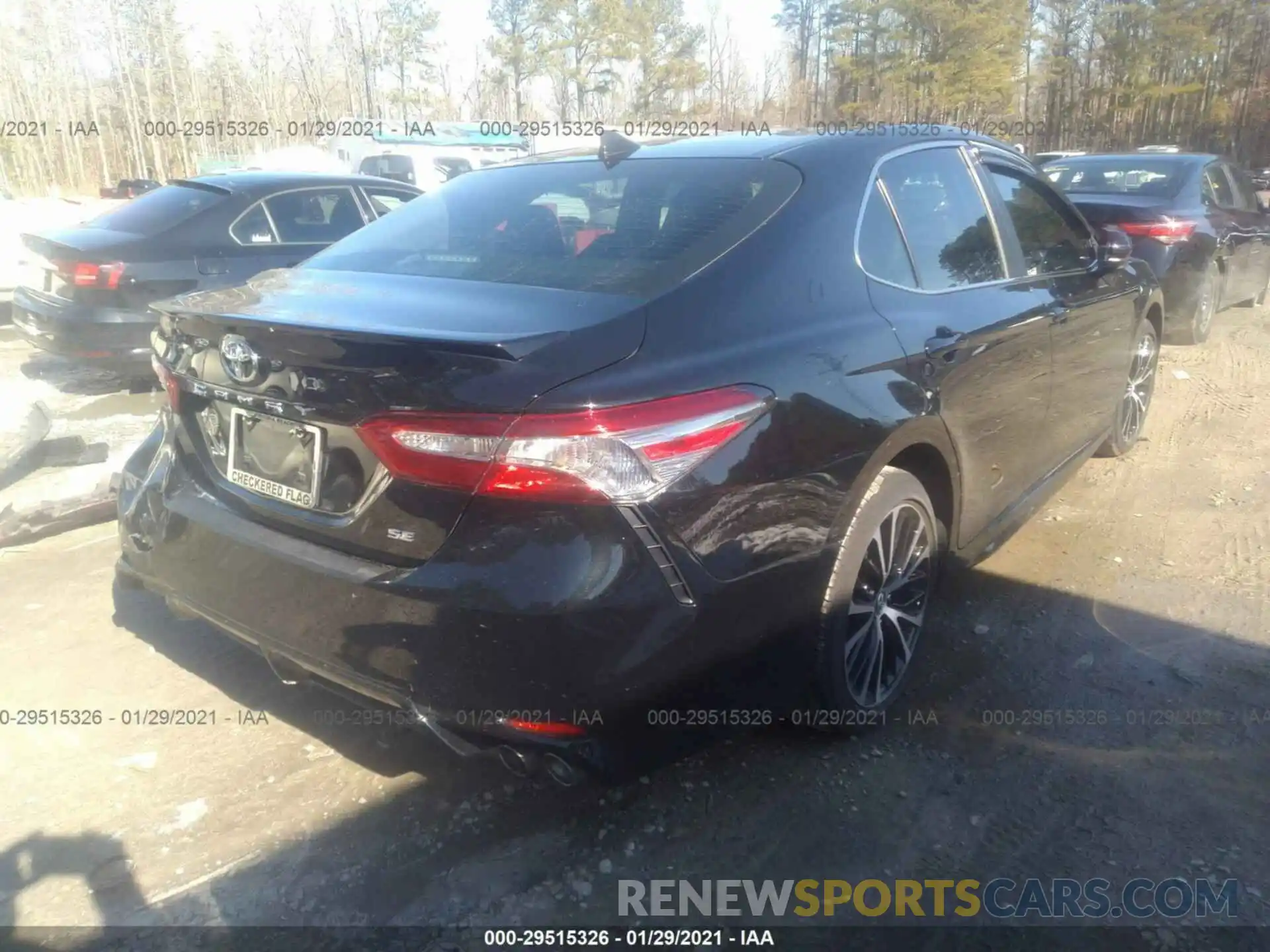 4 Photograph of a damaged car 4T1B11HKXKU222909 TOYOTA CAMRY 2019