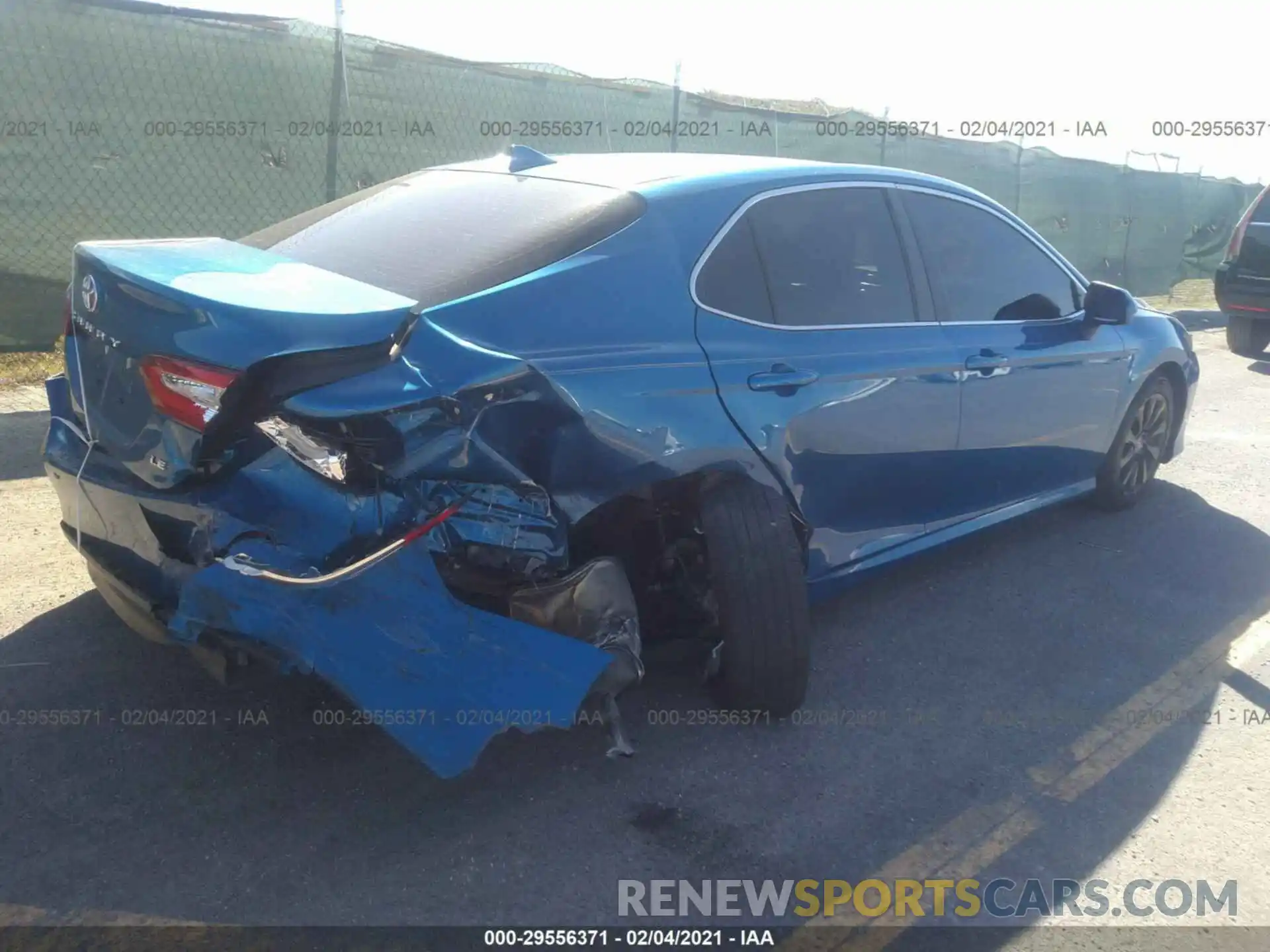 4 Photograph of a damaged car 4T1B11HKXKU224840 TOYOTA CAMRY 2019