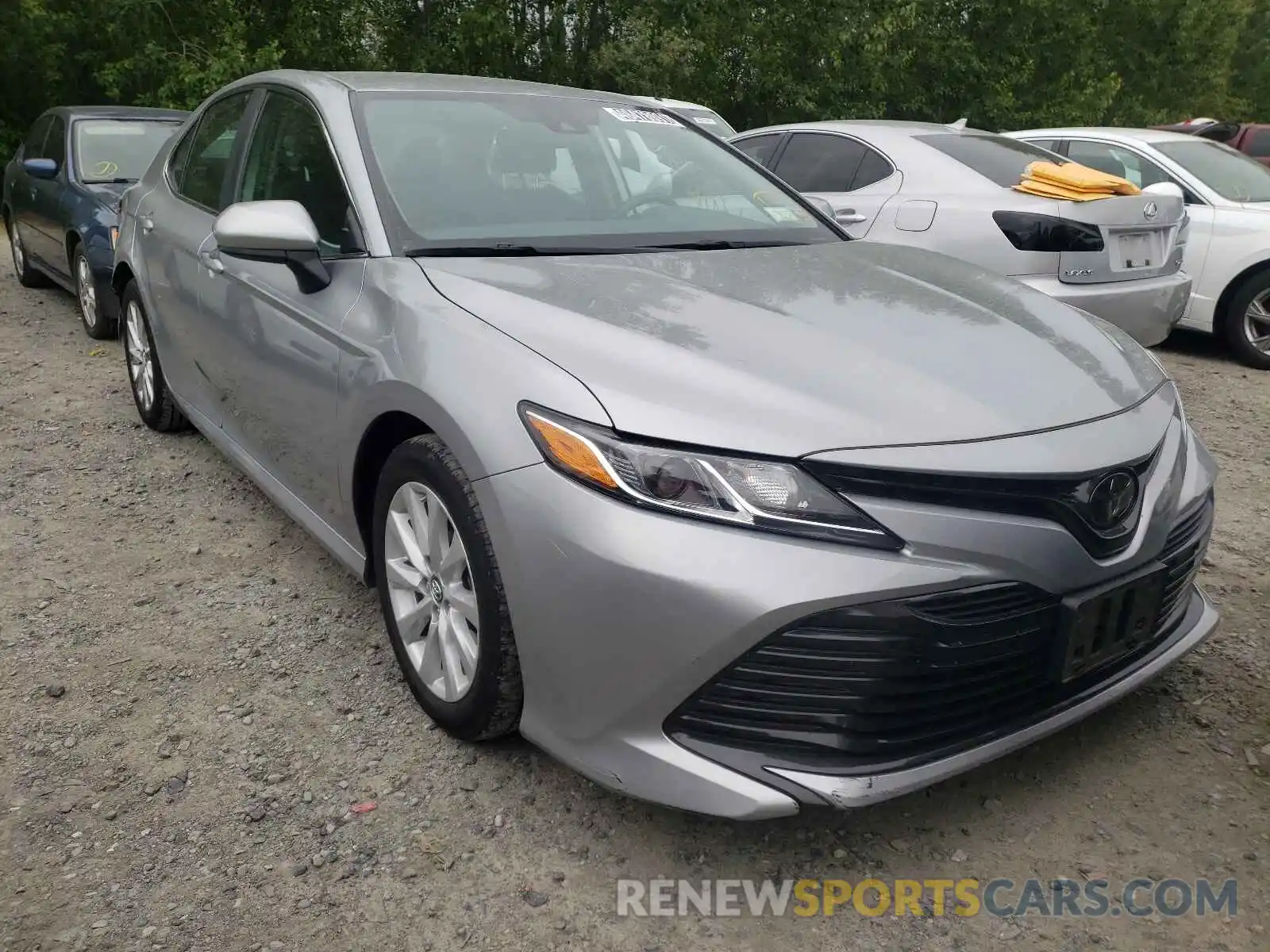 1 Photograph of a damaged car 4T1B11HKXKU226667 TOYOTA CAMRY 2019